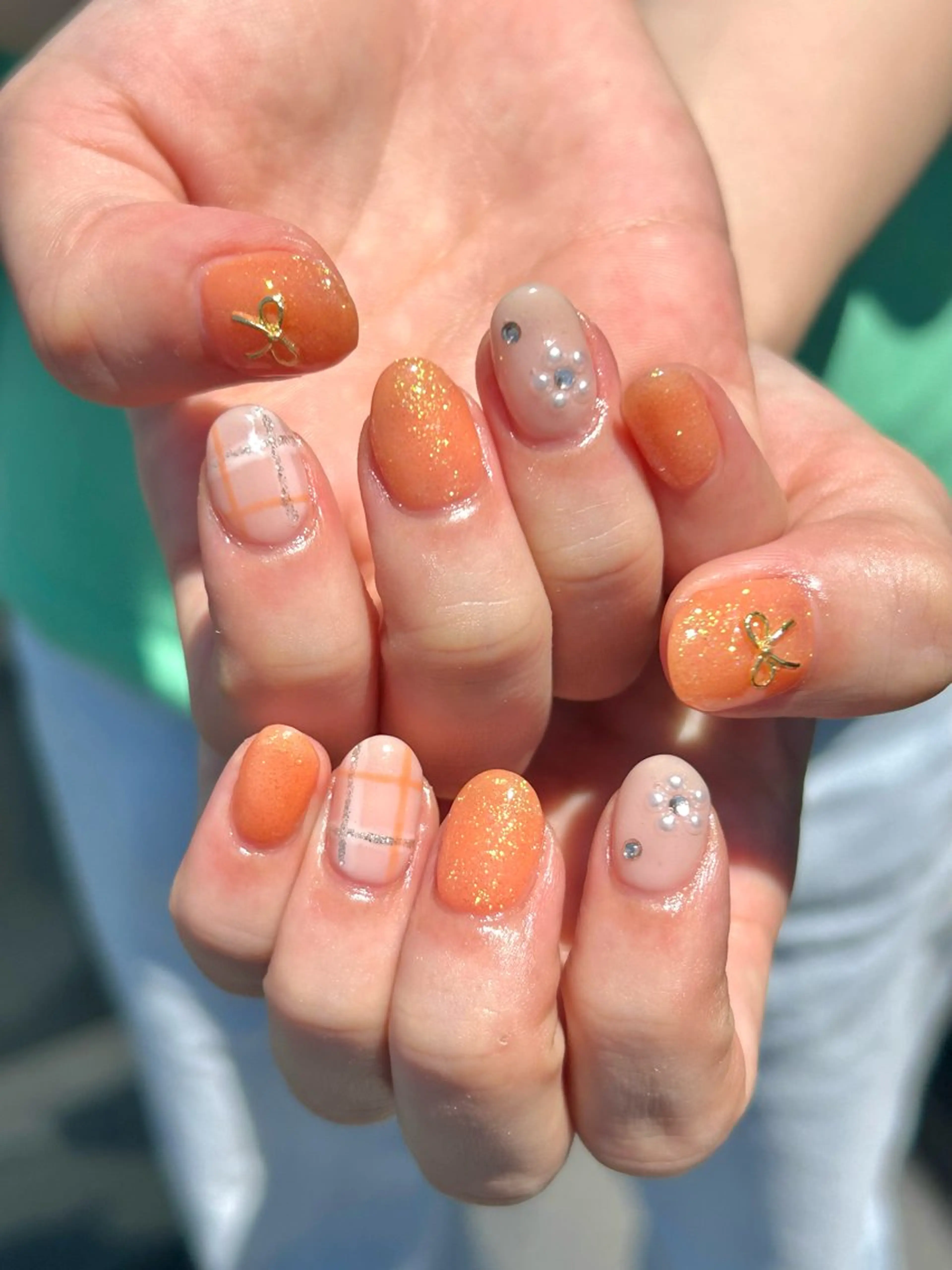 ネイル ハンドネイル Mana 🫧 パラジェル⌇自由が丘のネイルデザイン