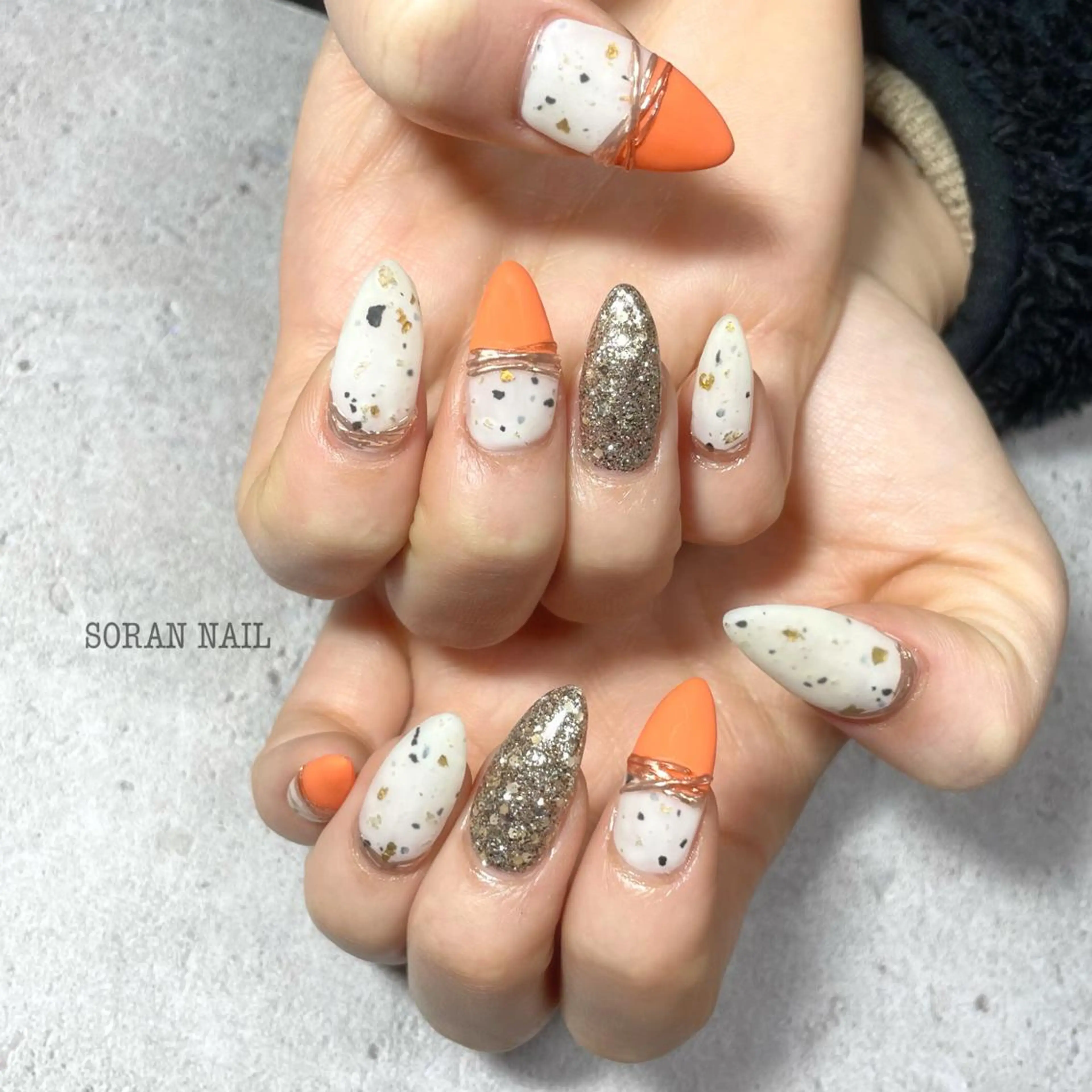 ネイル ハンドネイル soran nailのネイルデザイン