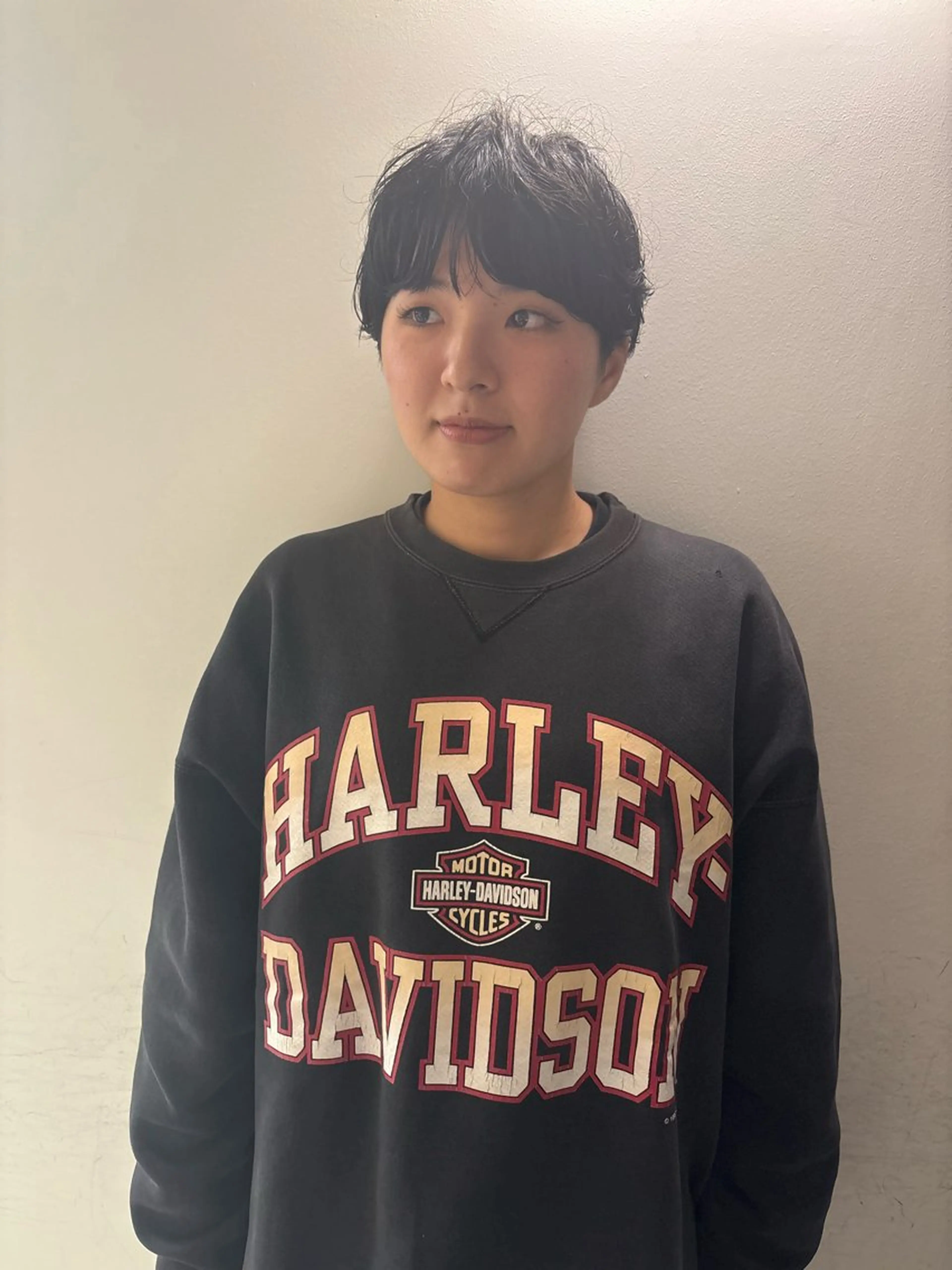 ショート ボブ 顔まわりレイヤー 髪質改善 レイヤーカット トリートメント カット パーマ MARI ｟津田沼駅｠のヘアスタイル