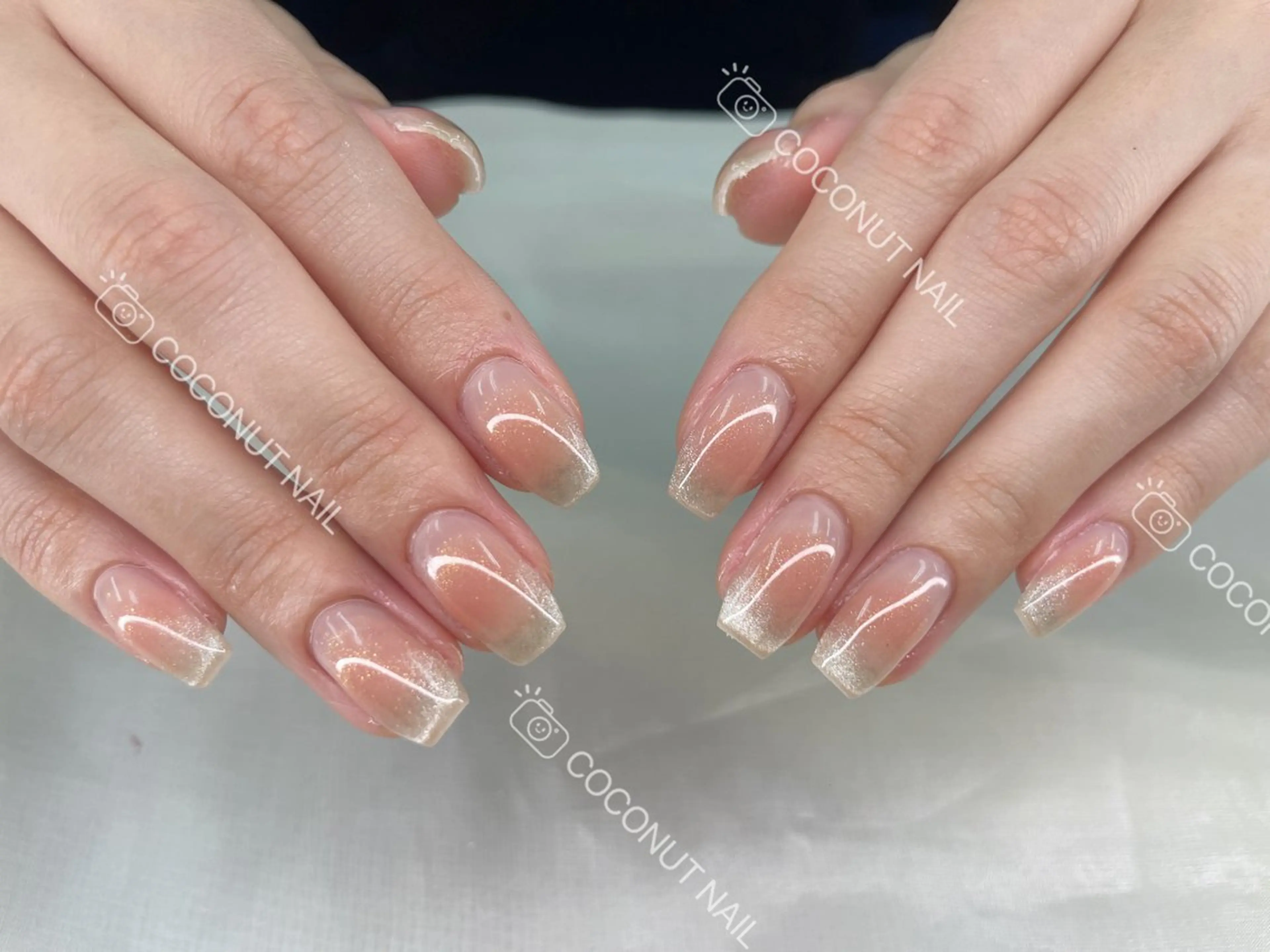 ネイル ハンドネイル 神田 ココナッツのネイルデザイン