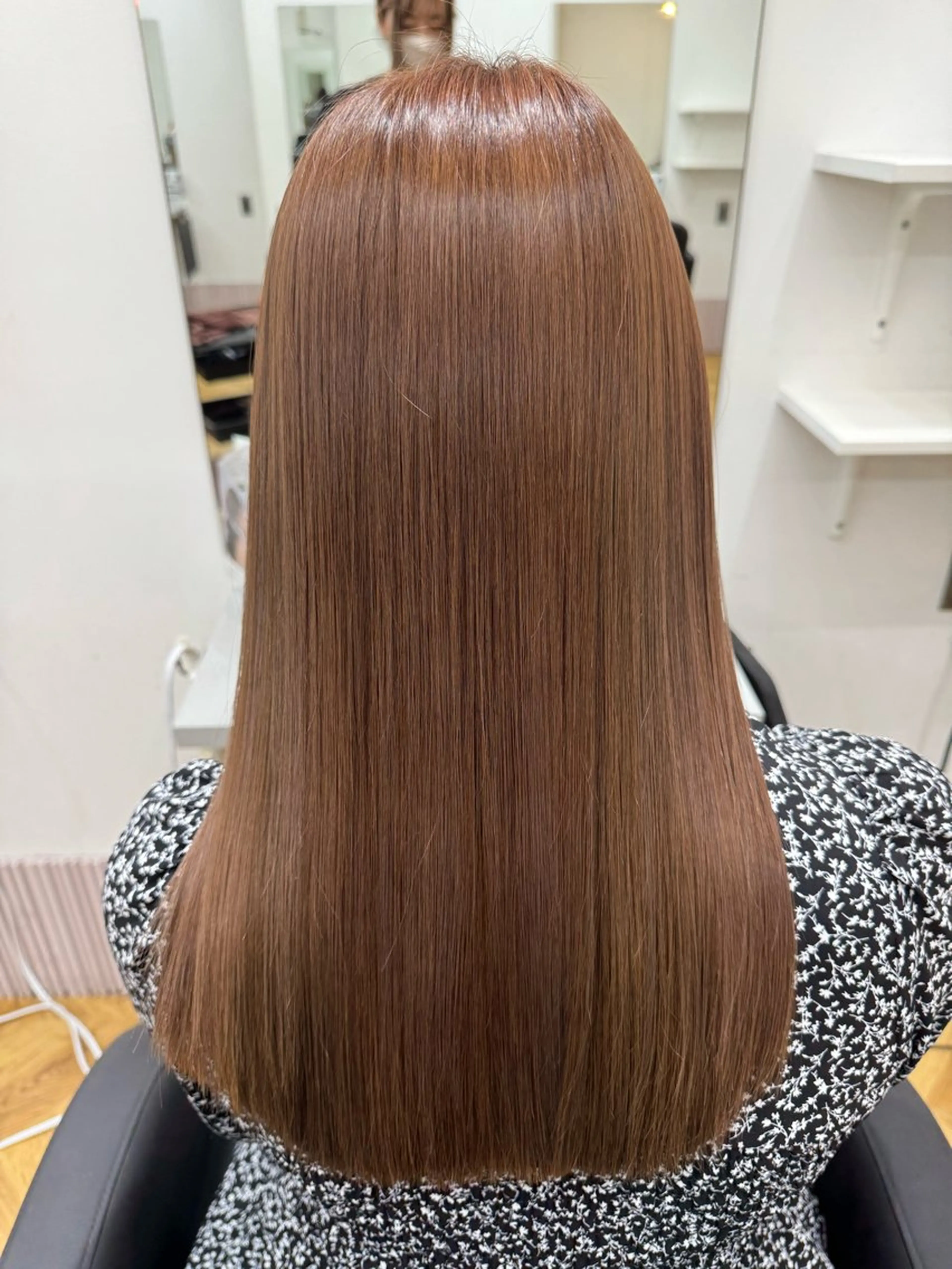 セミロング 髪質改善/艶髪💎 ウエキ リカのヘアスタイル