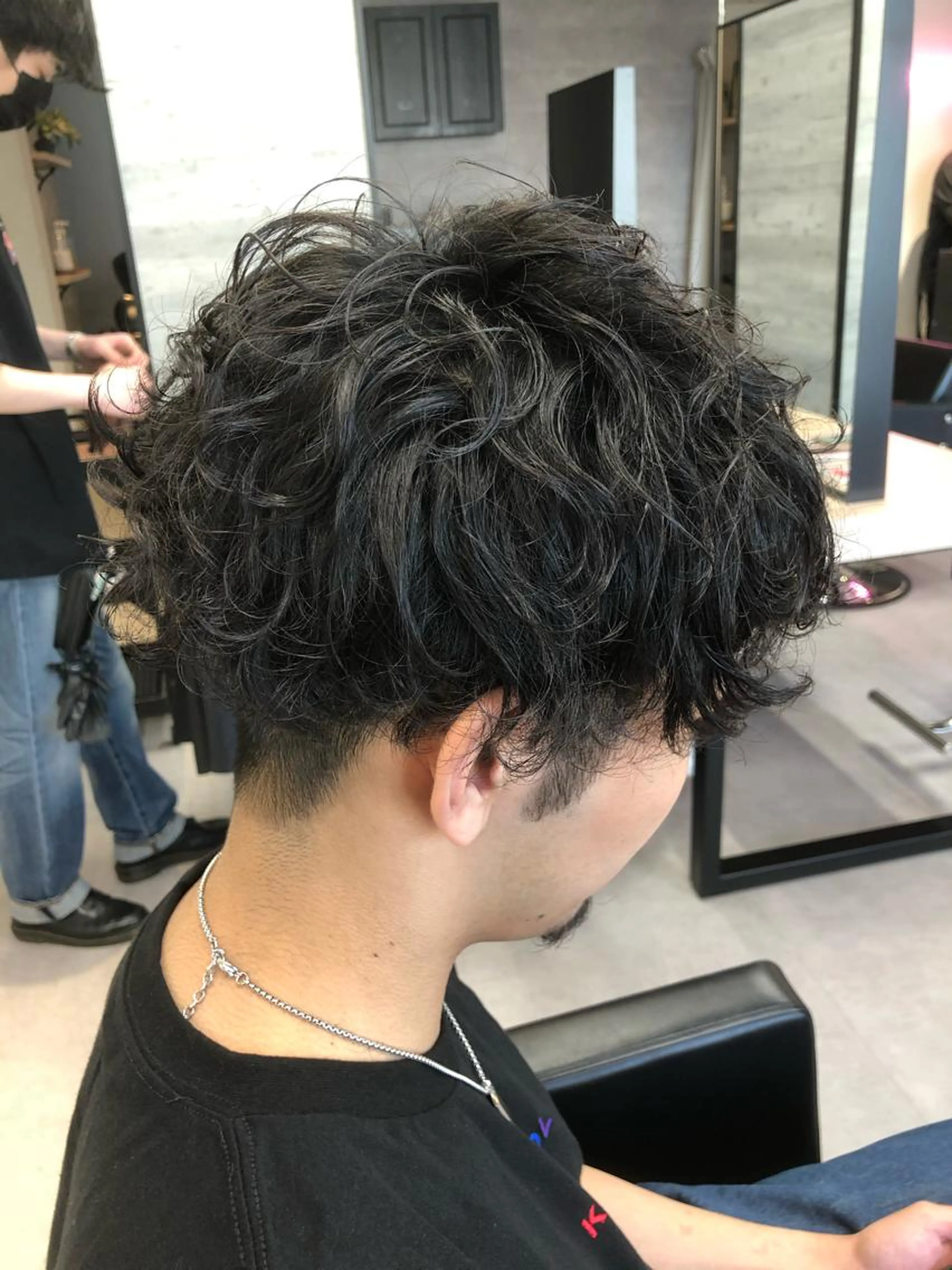 ⚜️メンズカット＋ダメージレスパーマ＋トリートメント🎱の写真