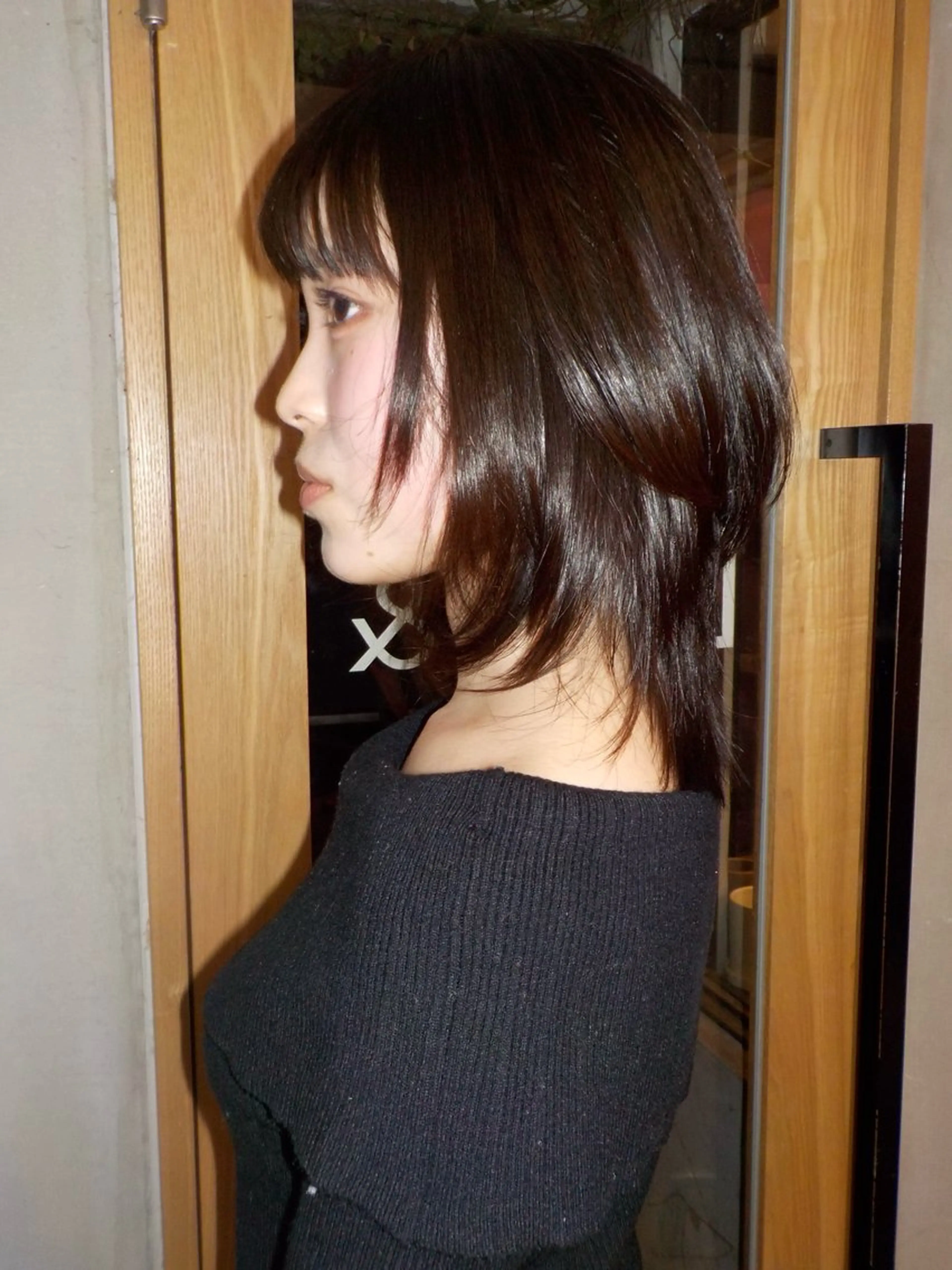 セミロング 捺葵 @72tomi__のヘアスタイル