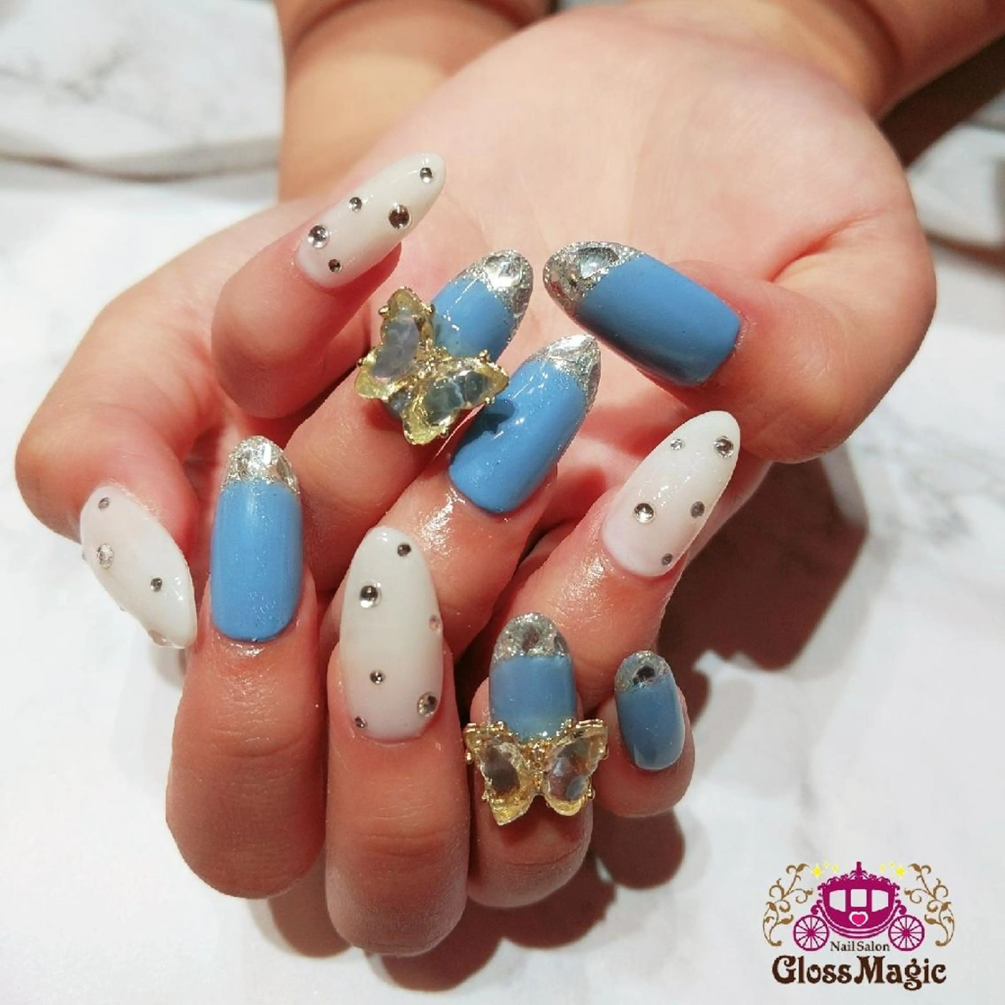 ネイル ハンドネイル あ きのネイルデザイン