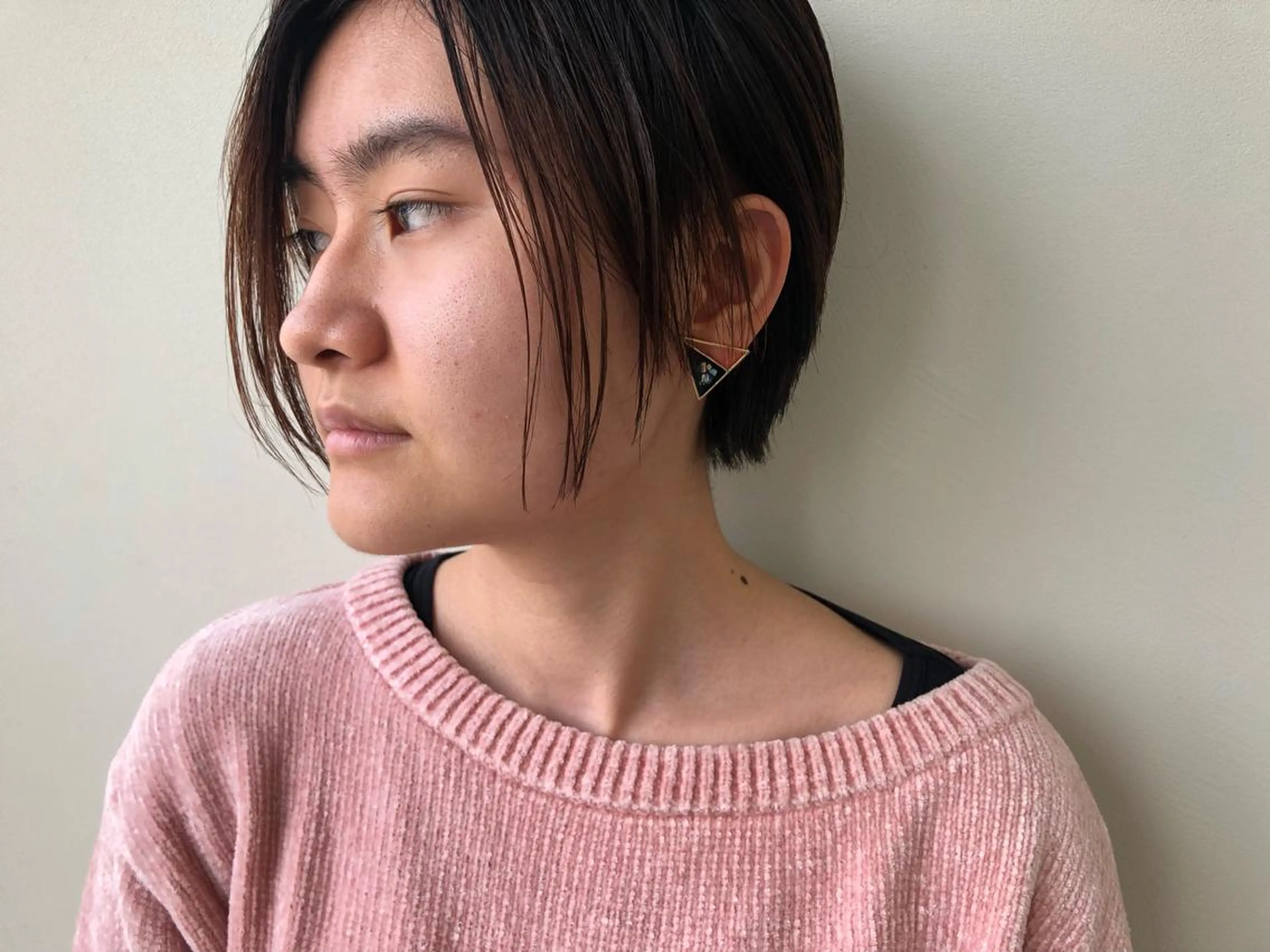 ショート ハンサムショート レイヤーカット ショートヘア カット ヘアカラー トリートメント 小澤大輔 YOLO hairのヘアスタイル