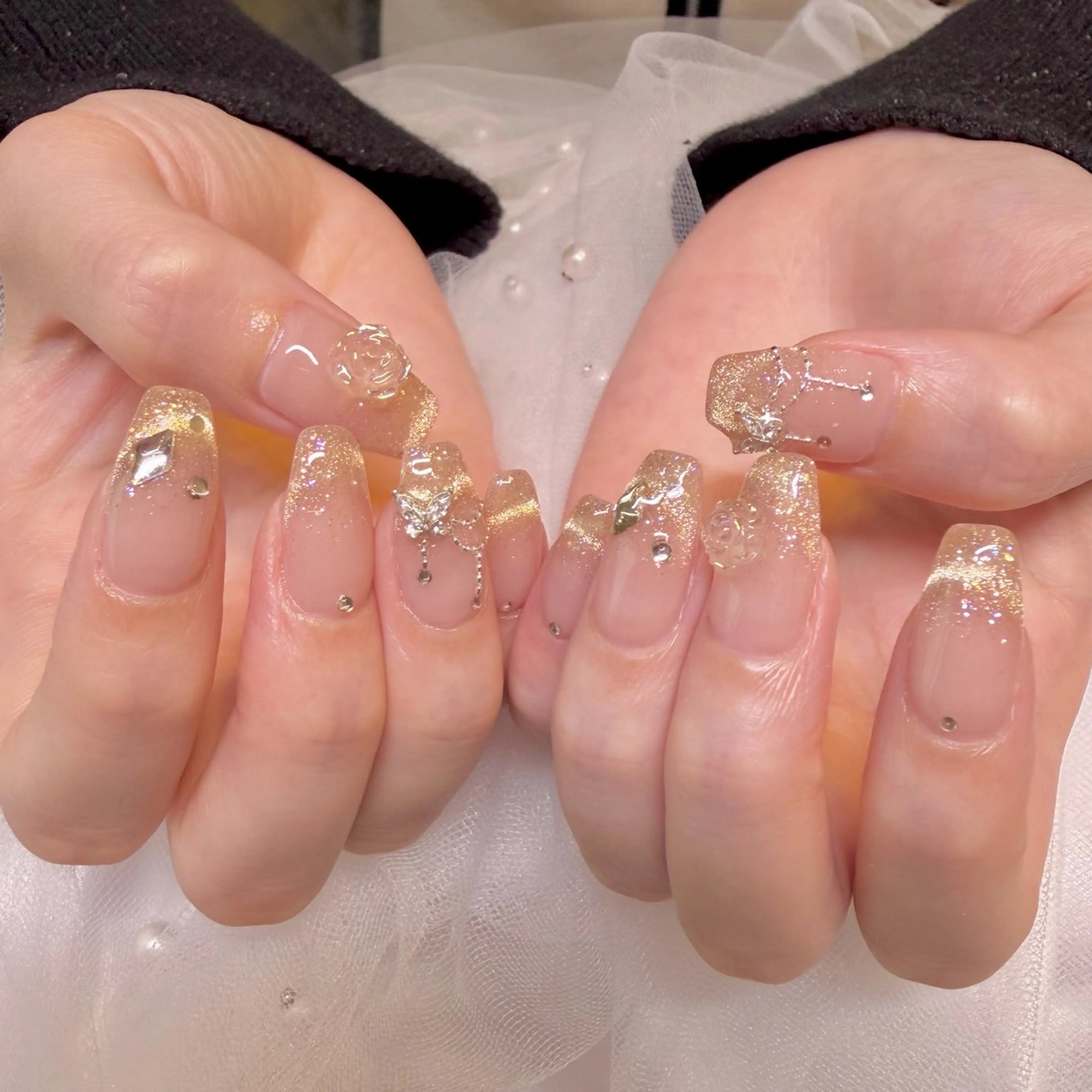 ネイル ワンホンネイル nail salon e'mu💐のネイルデザイン