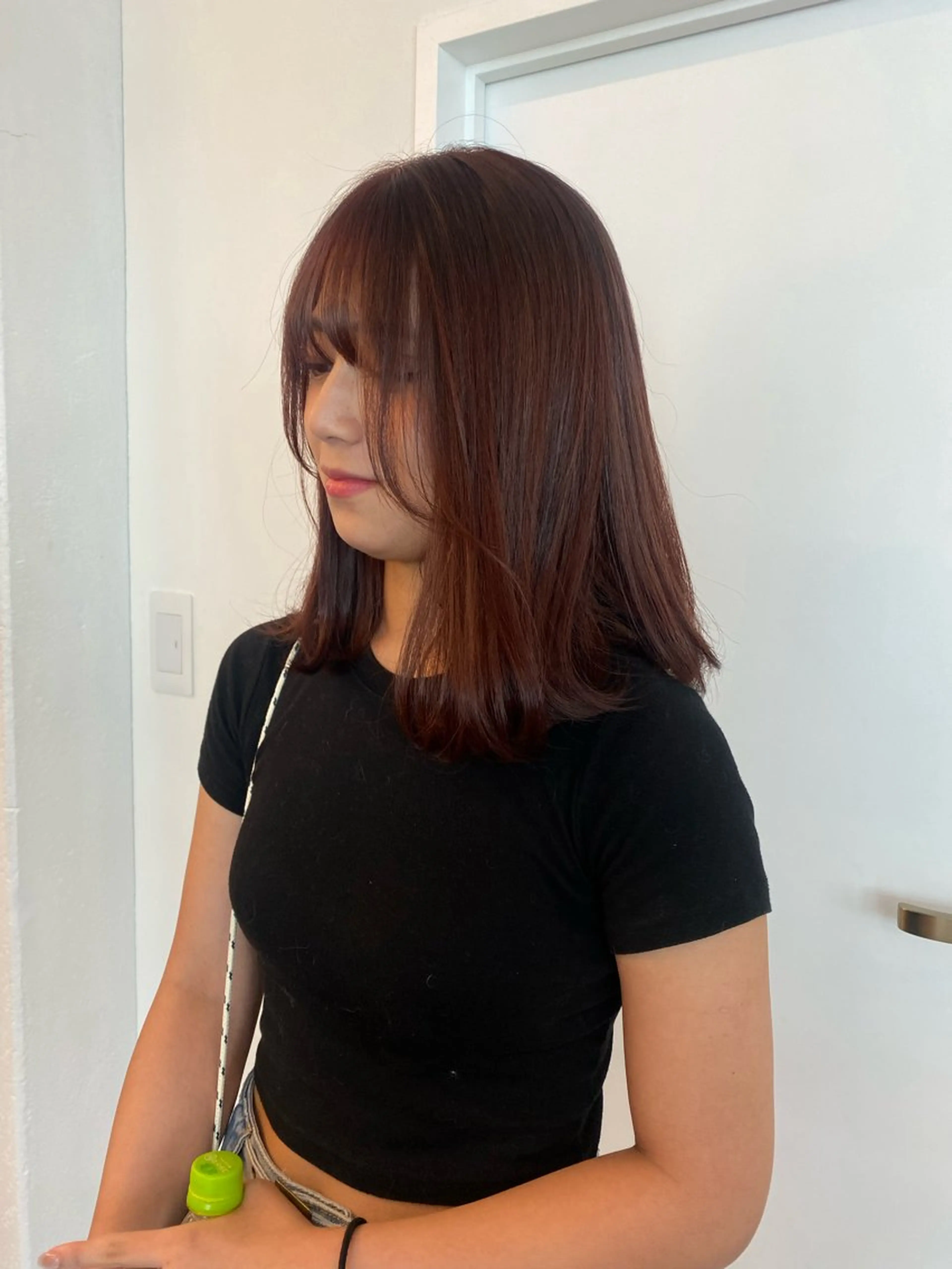 ミディアム カラー hair design chouchou所属・ichika/福岡 /透明感カラー🤎のヘアスタイル