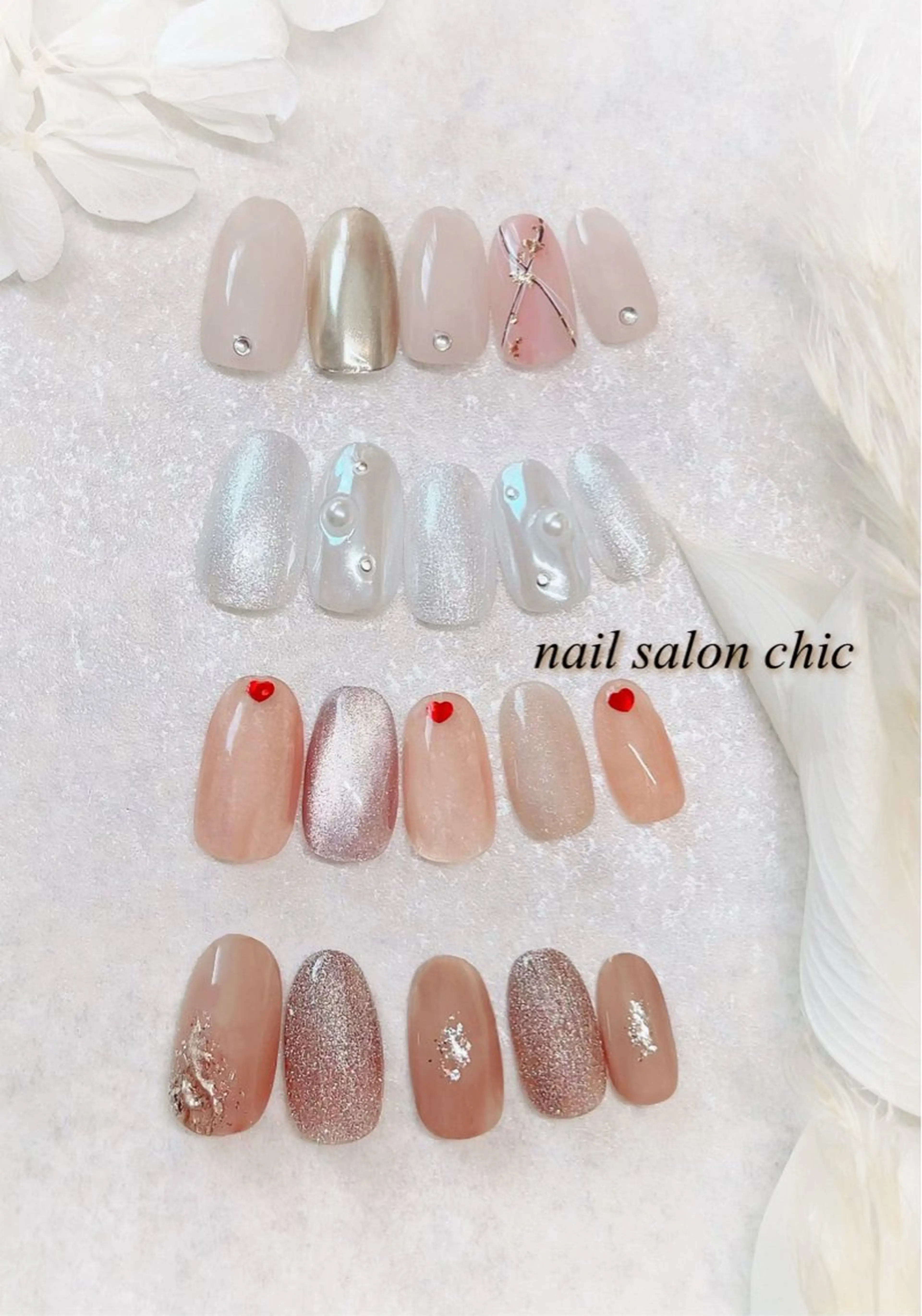 ネイル ハンドネイル nail salon chicのネイルデザイン