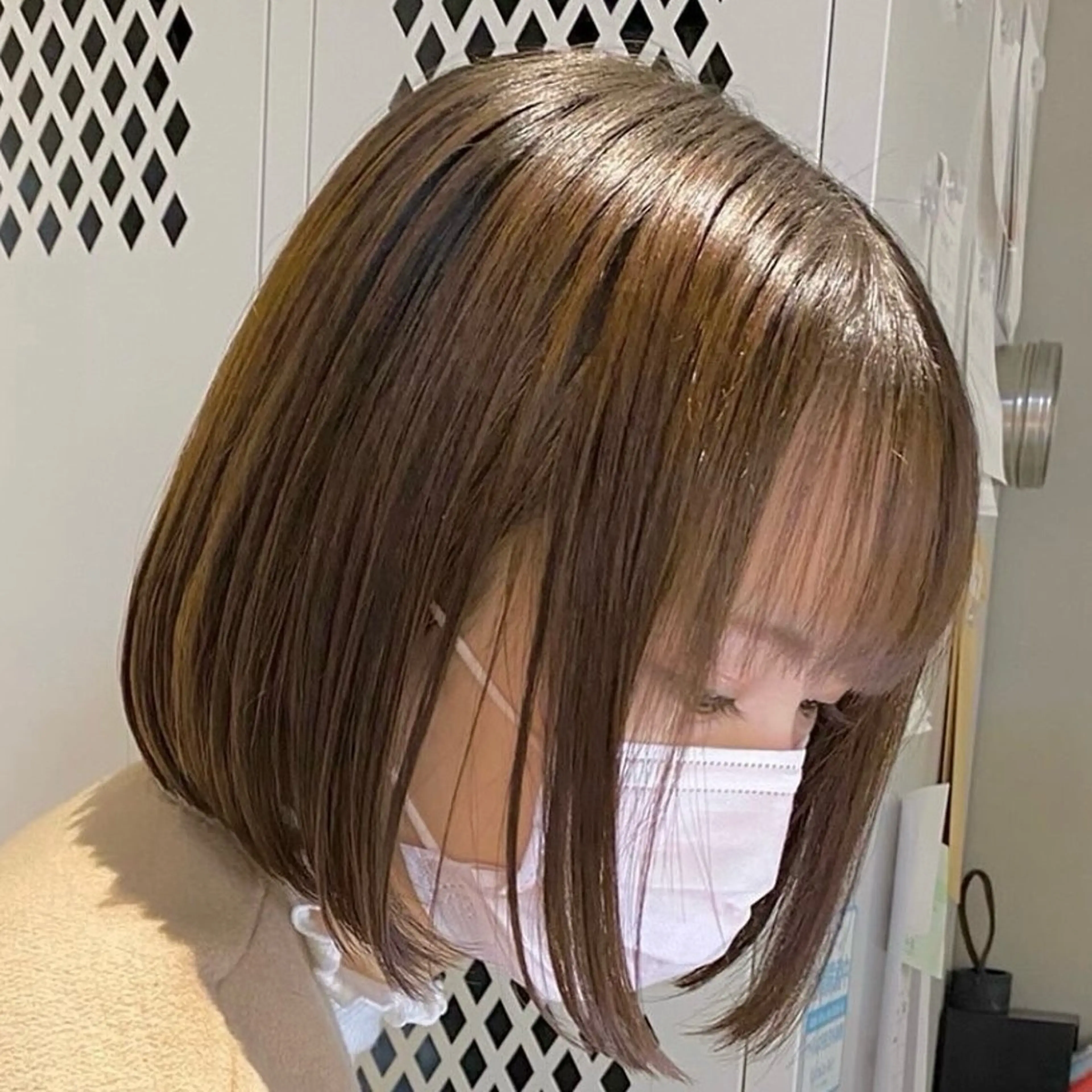 ショート カラー ヘアアレンジ fifth 石川 凪のヘアスタイル