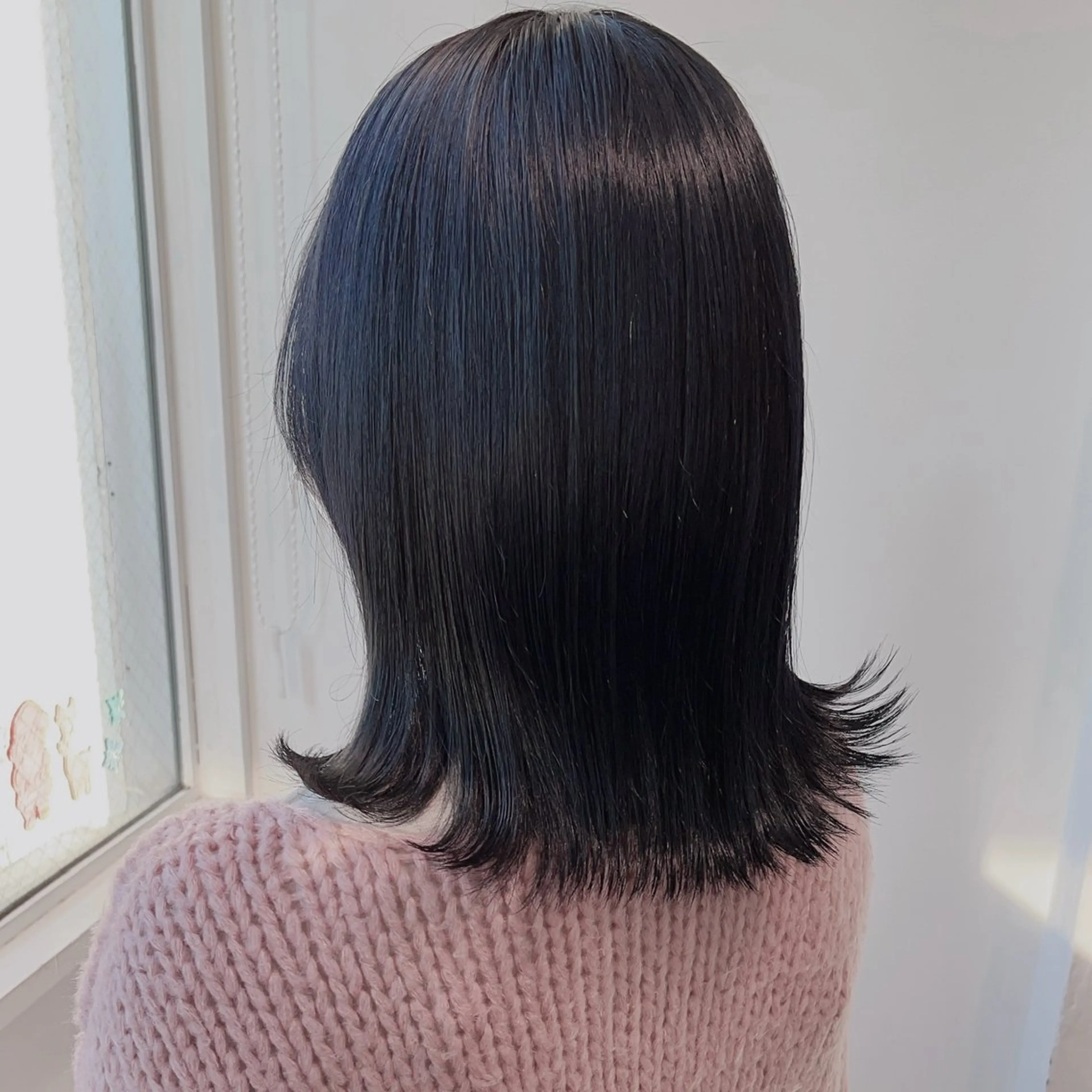 ミディアム カラー ヘアカラー トリートメント 𓏸レイヤー髪質改善 透けカラーカノン🫧のヘアスタイル