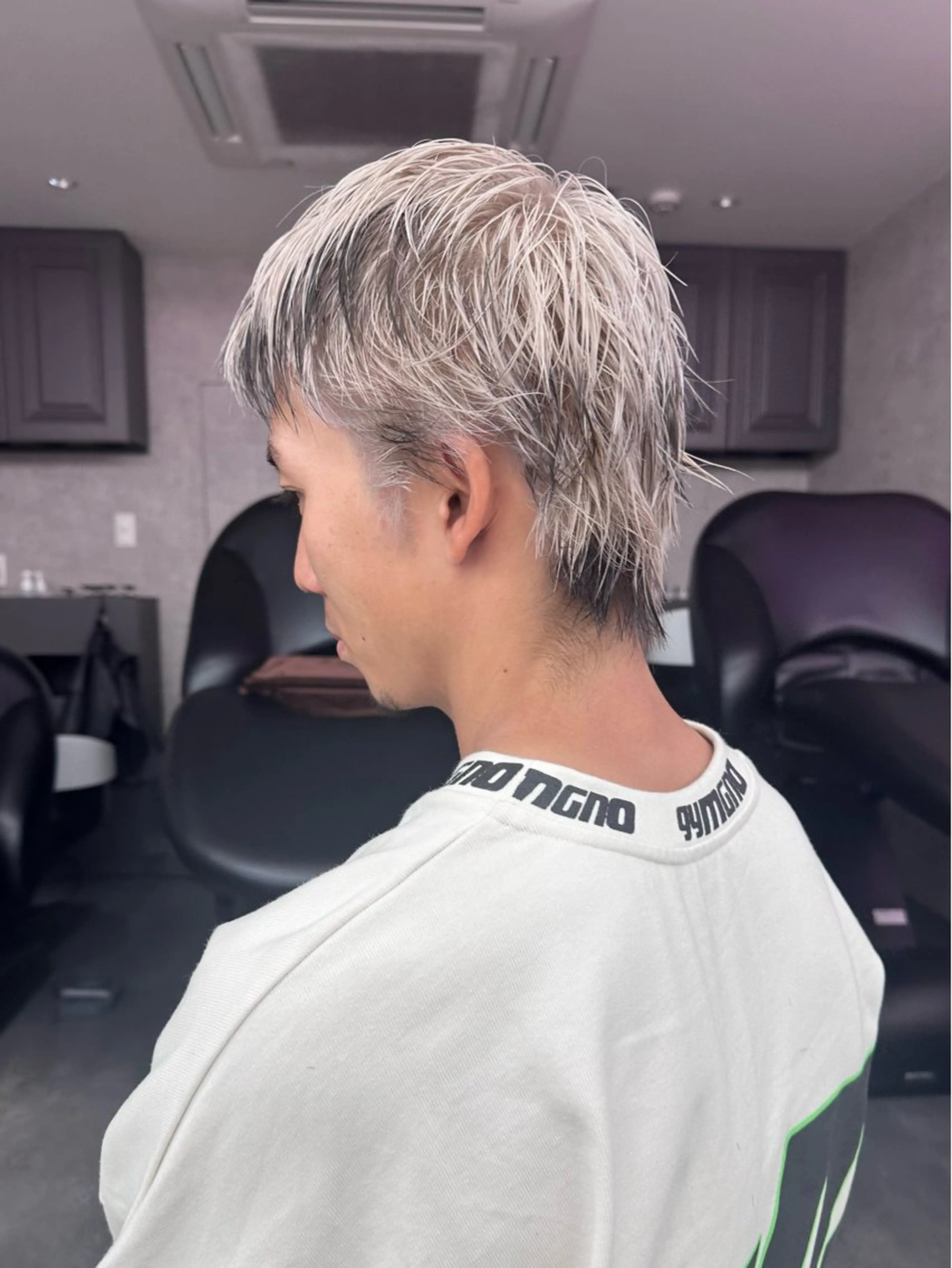 ショート 水原　悠吾 ELISS　ブリーチのヘアスタイル