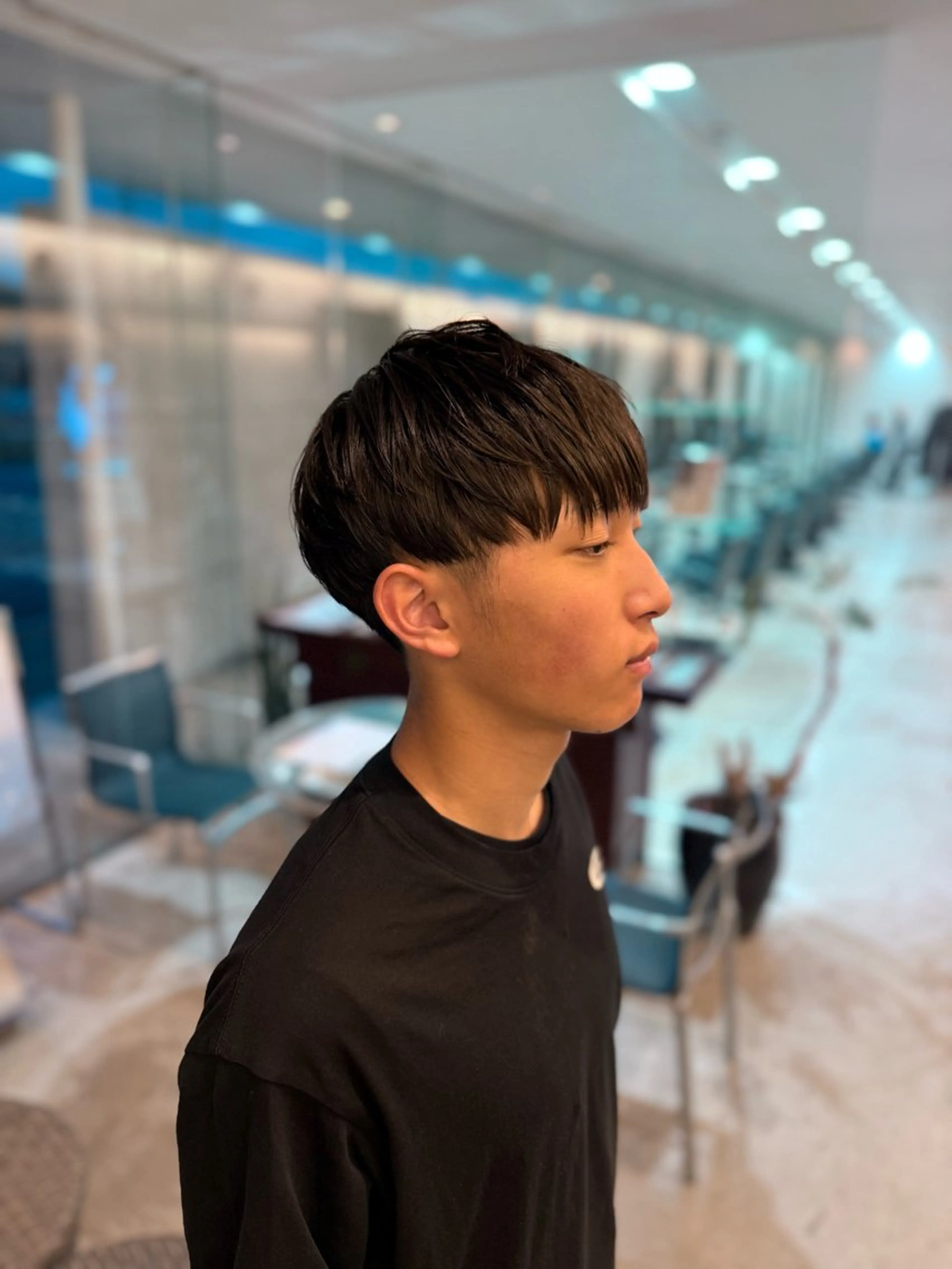 メンズ マッシュ 中西 リナのヘアスタイル