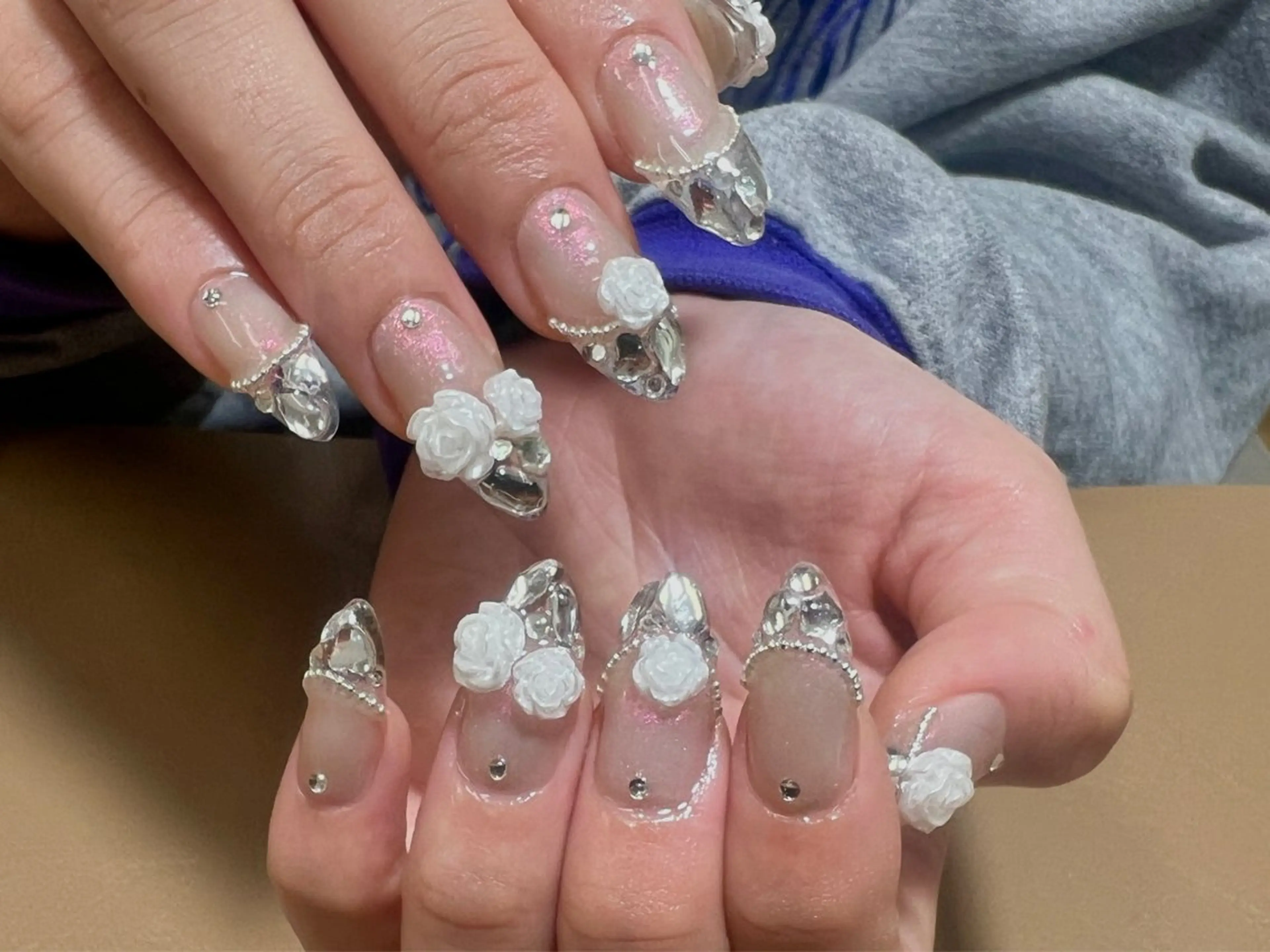 ネイル キラキラネイル スカルプネイル ネイルチップ ハンドネイル Painty nailのネイルデザイン