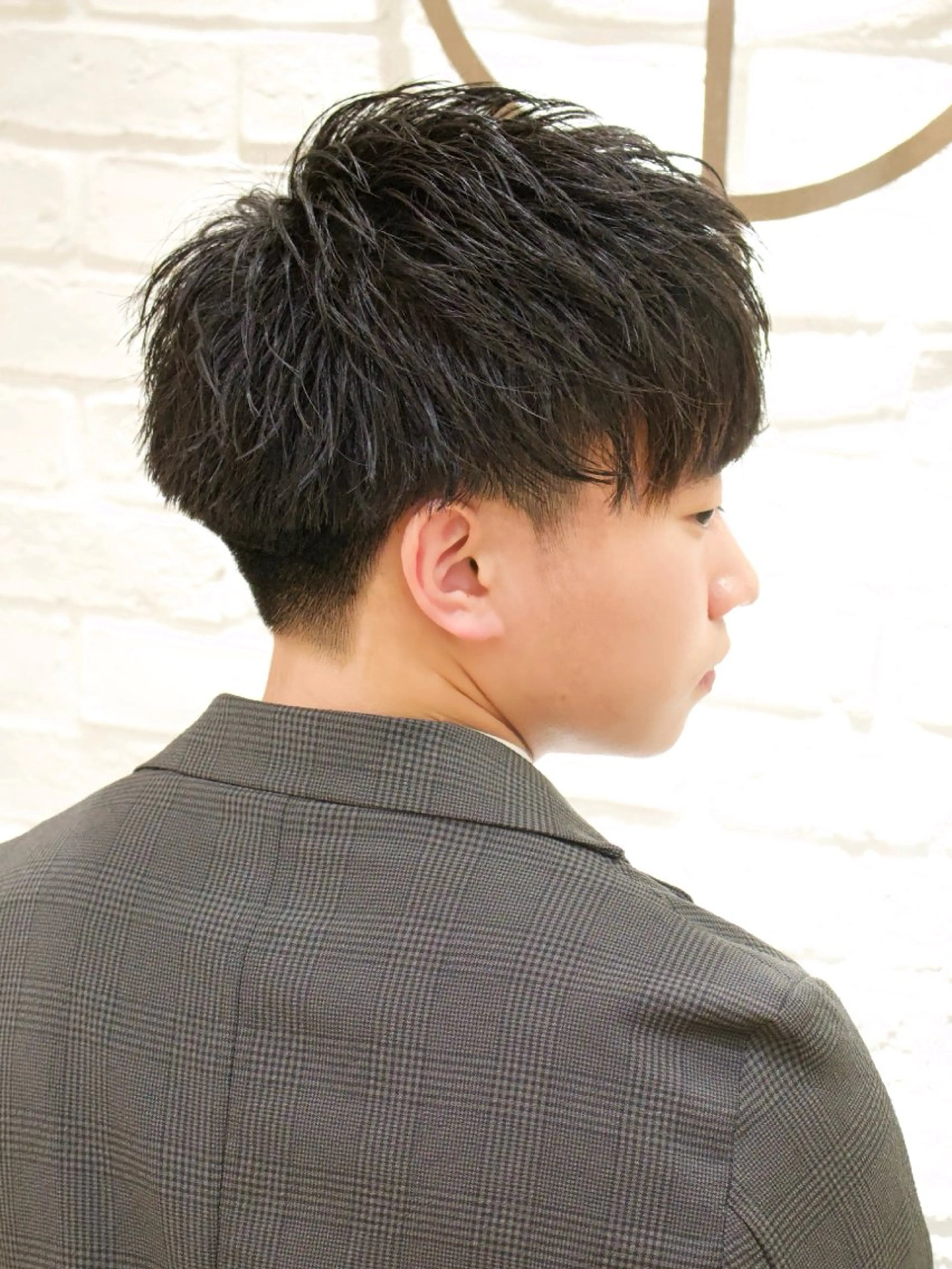 ミディアム 樋口 心音のヘアスタイル