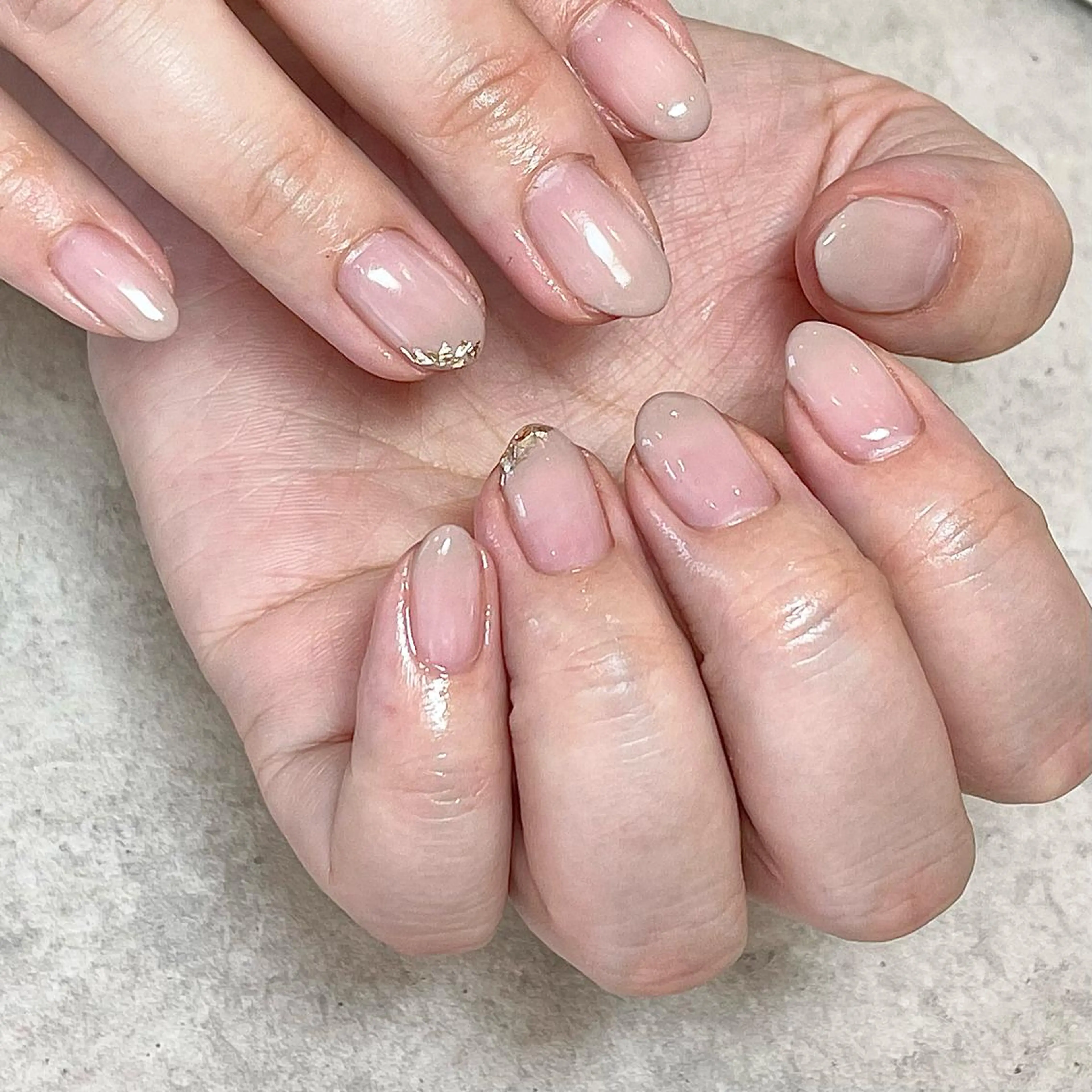 ネイル ワンホンネイル CHOUETTE Shioriのネイルデザイン