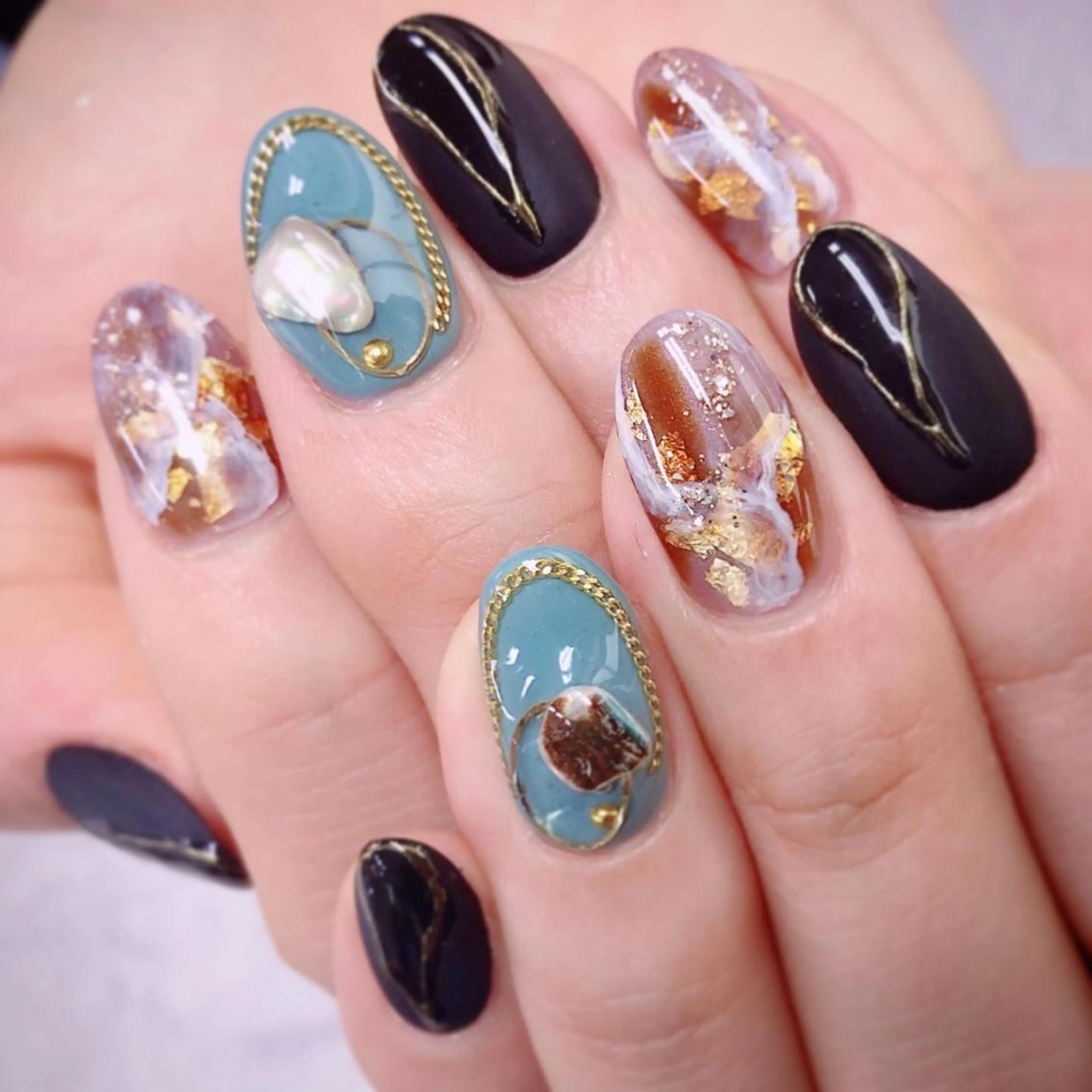 ネイル ニュアンスネイル ハンドネイル ハンドケア FASTNAIL PLUS 新宿店のネイルデザイン