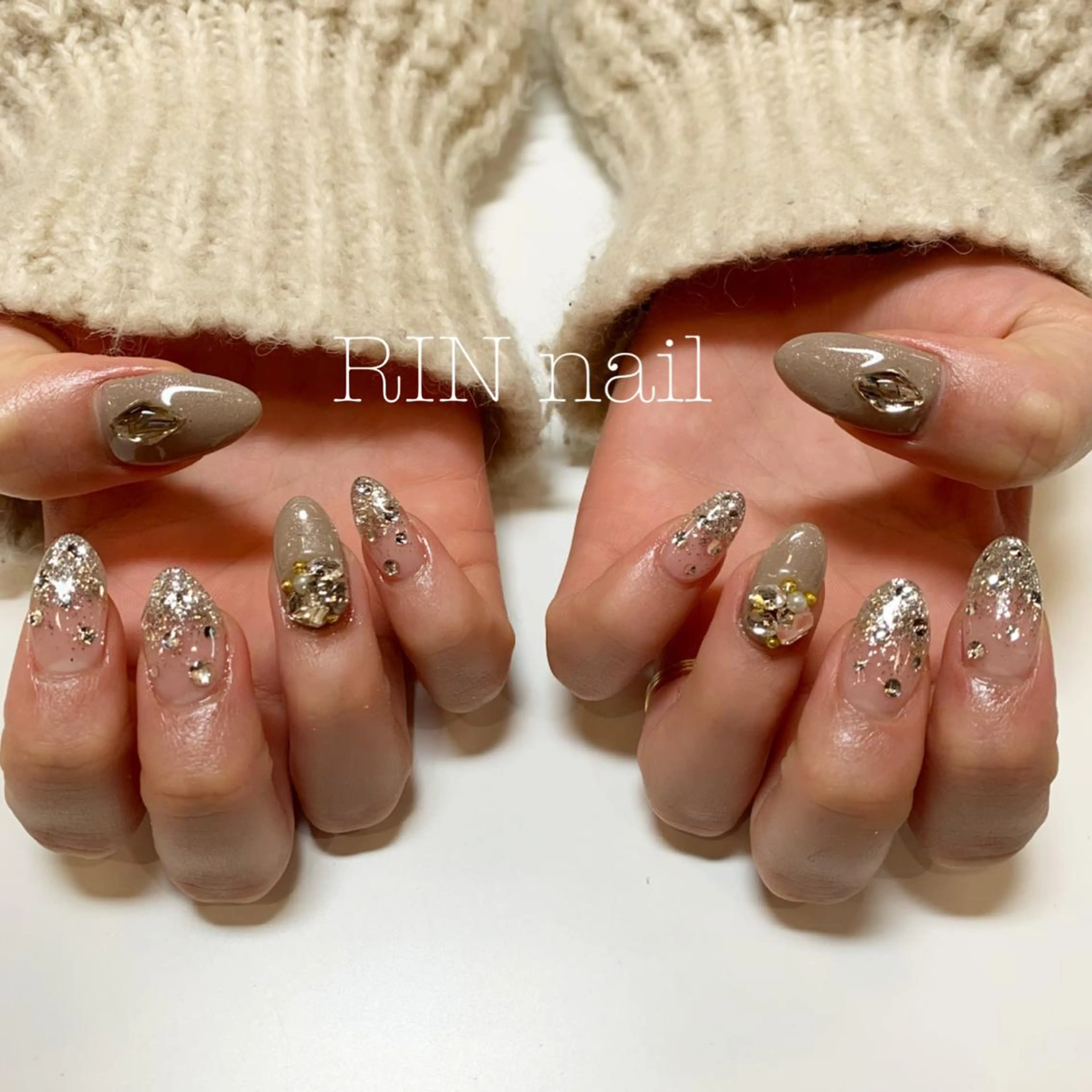 ネイル ハンドネイル ハンドケア RIN HOMEnailのネイルデザイン