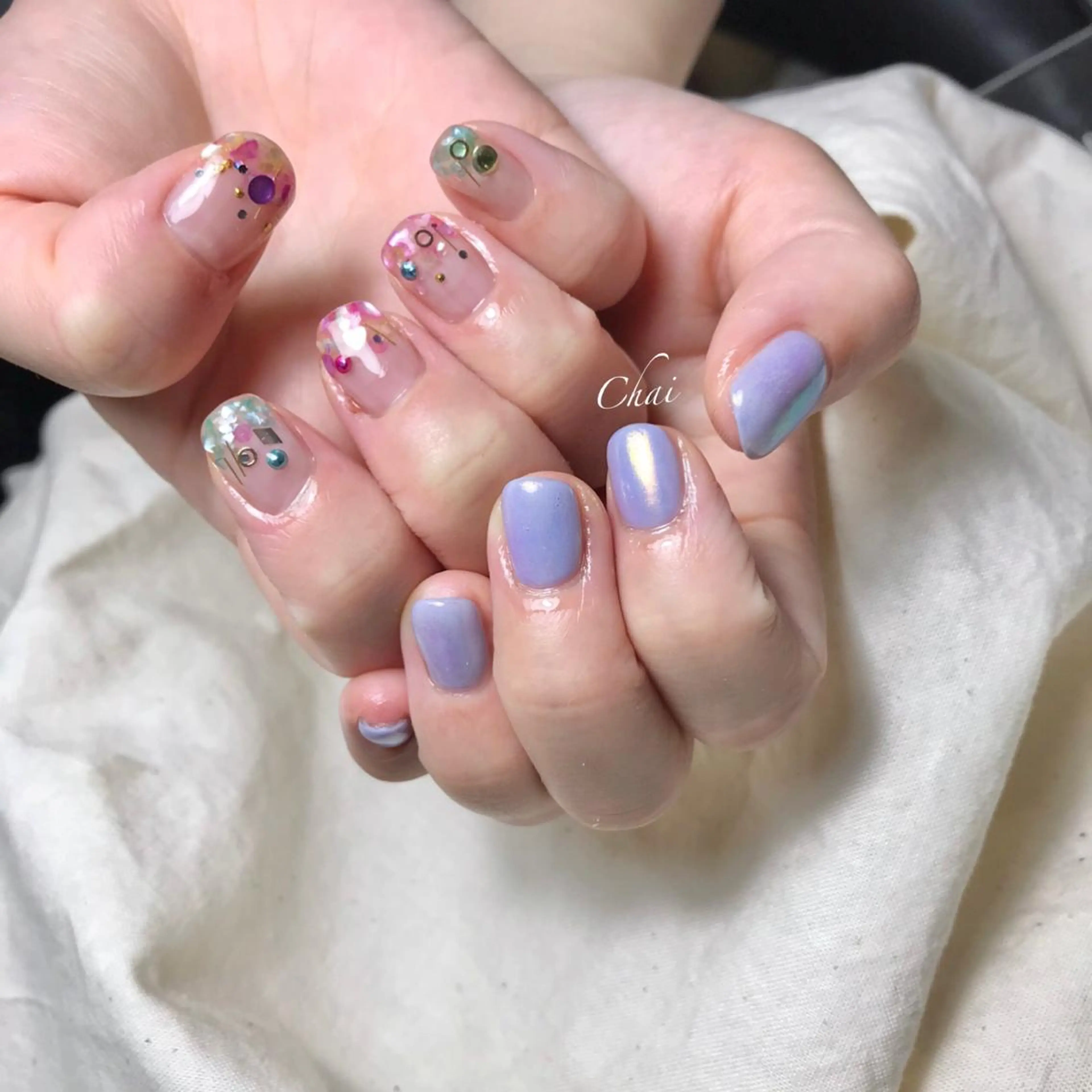 ネイル ハンドネイル 💅chainail _aiのネイルデザイン