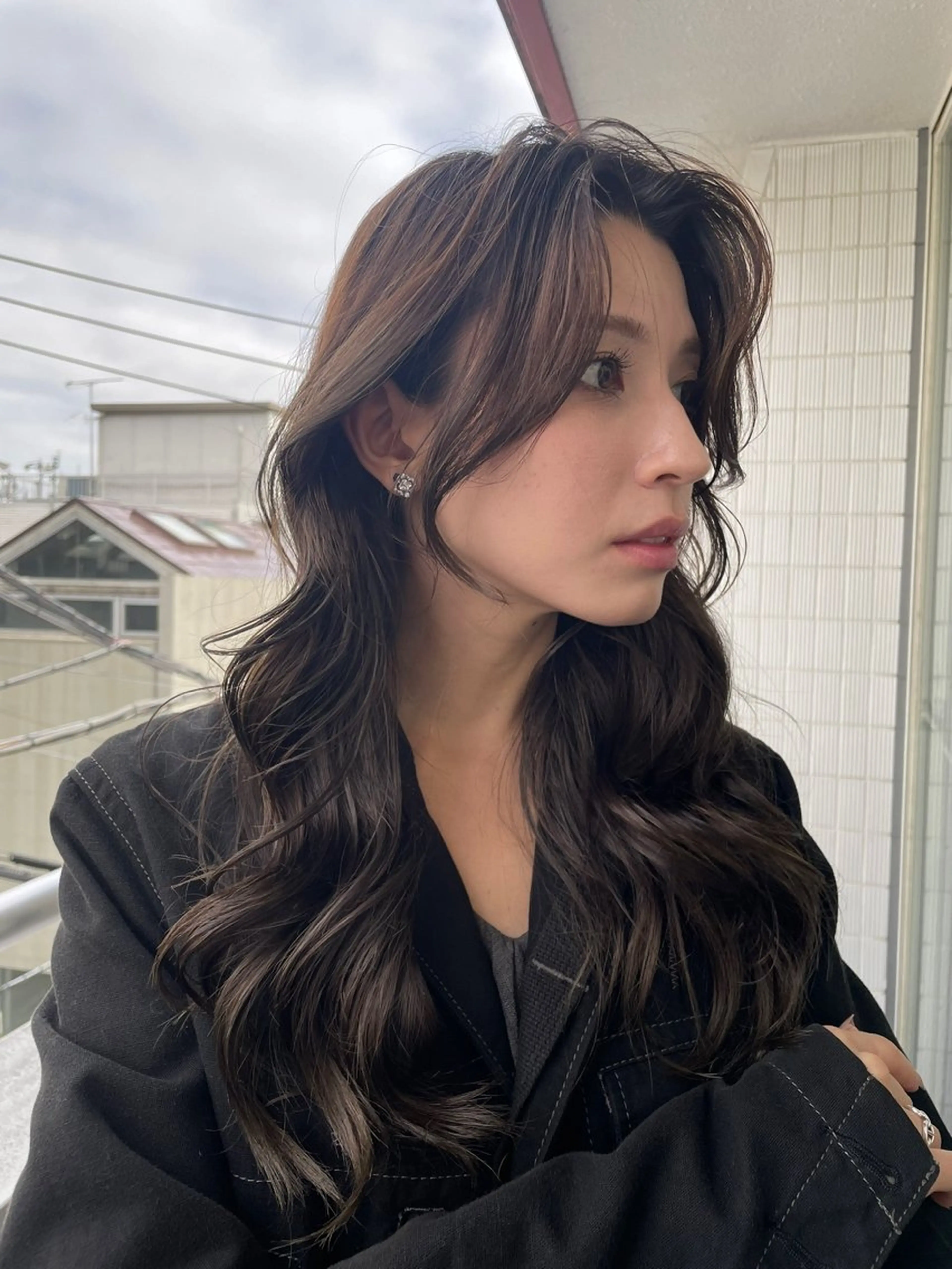 ロング カラー パーマ ヘアアレンジ メンズ HIROTO ・のヘアスタイル