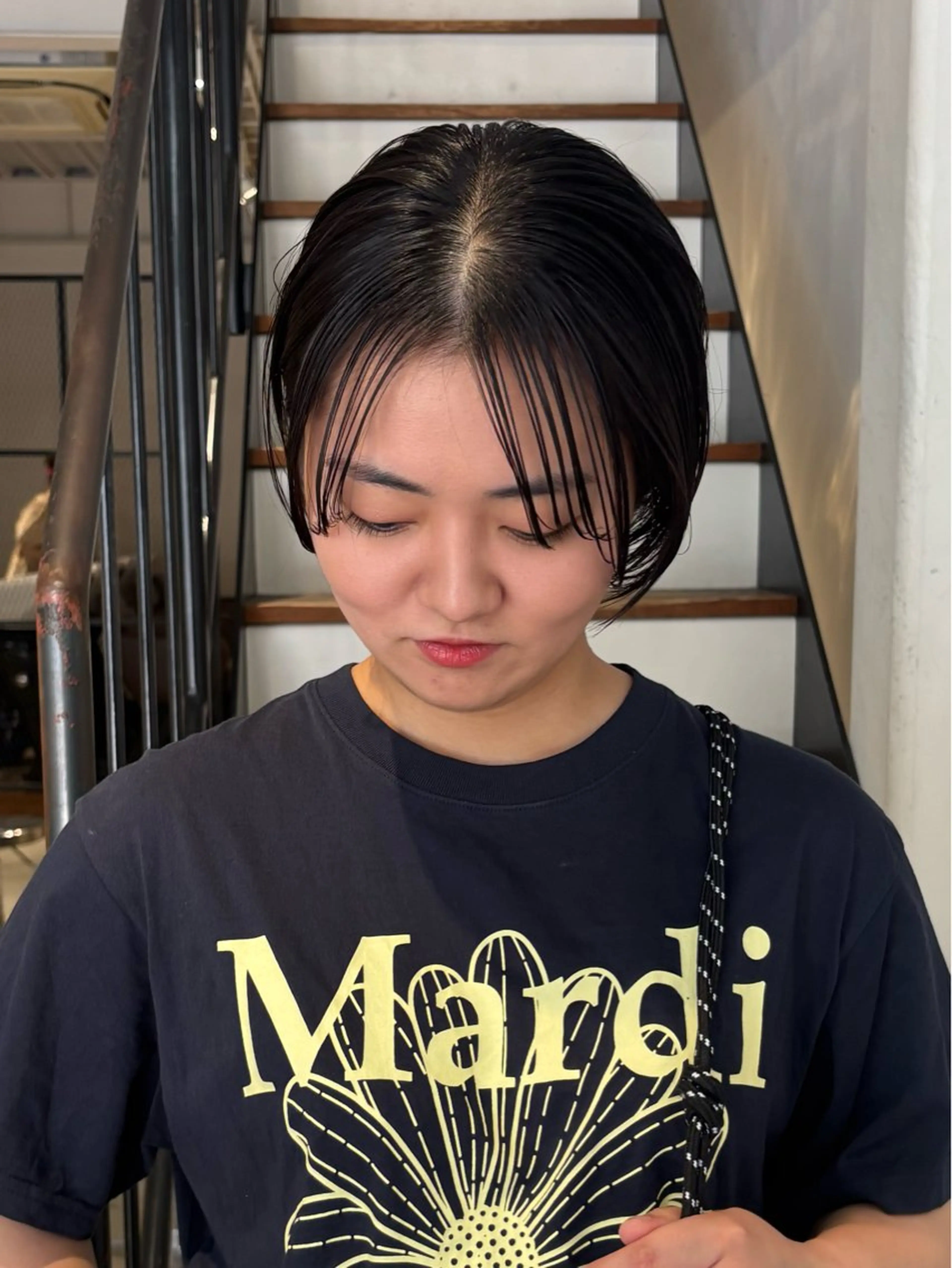 ショート 福岡 奈砂のヘアスタイル