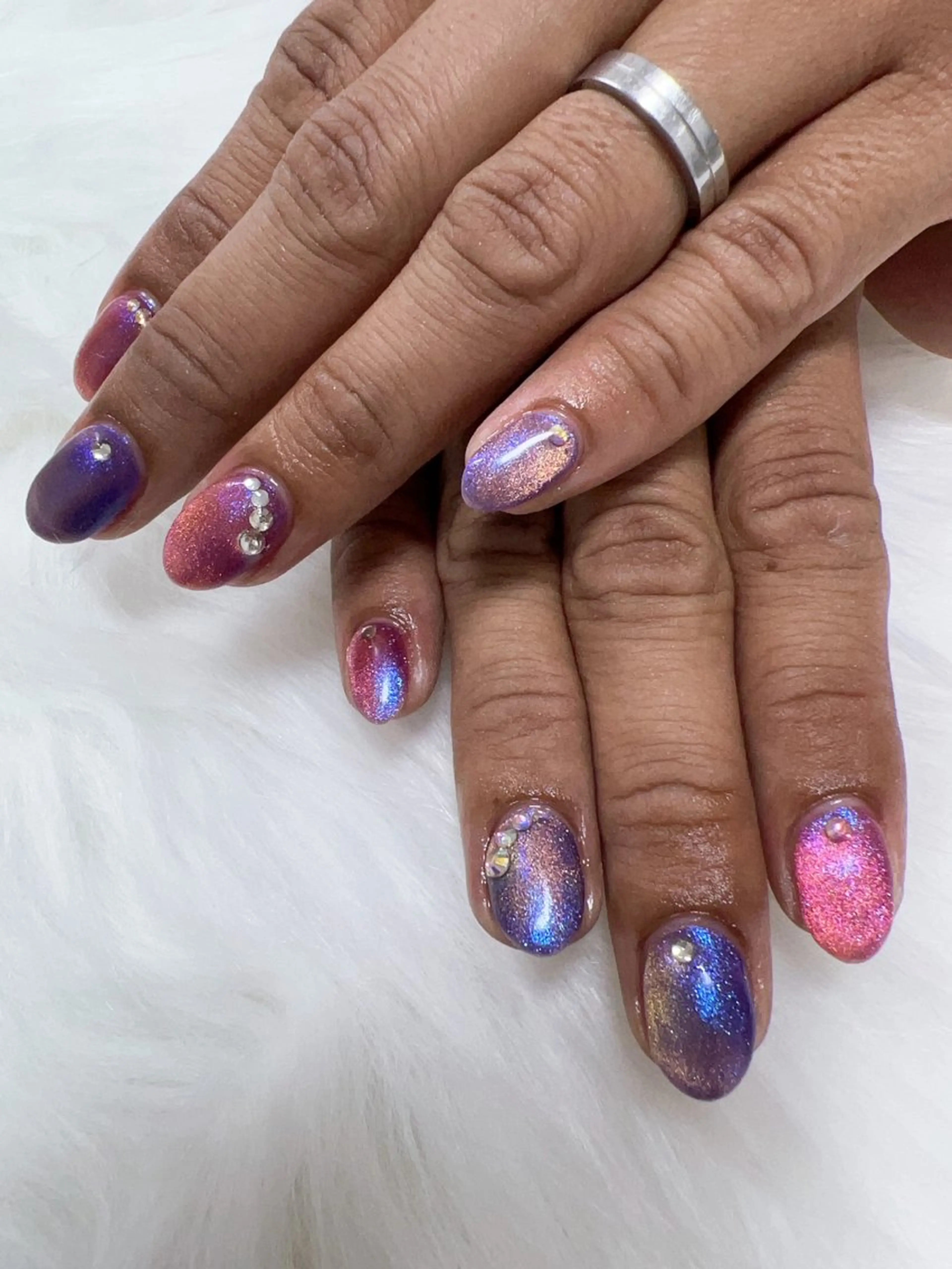 ネイル マグネットネイル coco nailのネイルデザイン