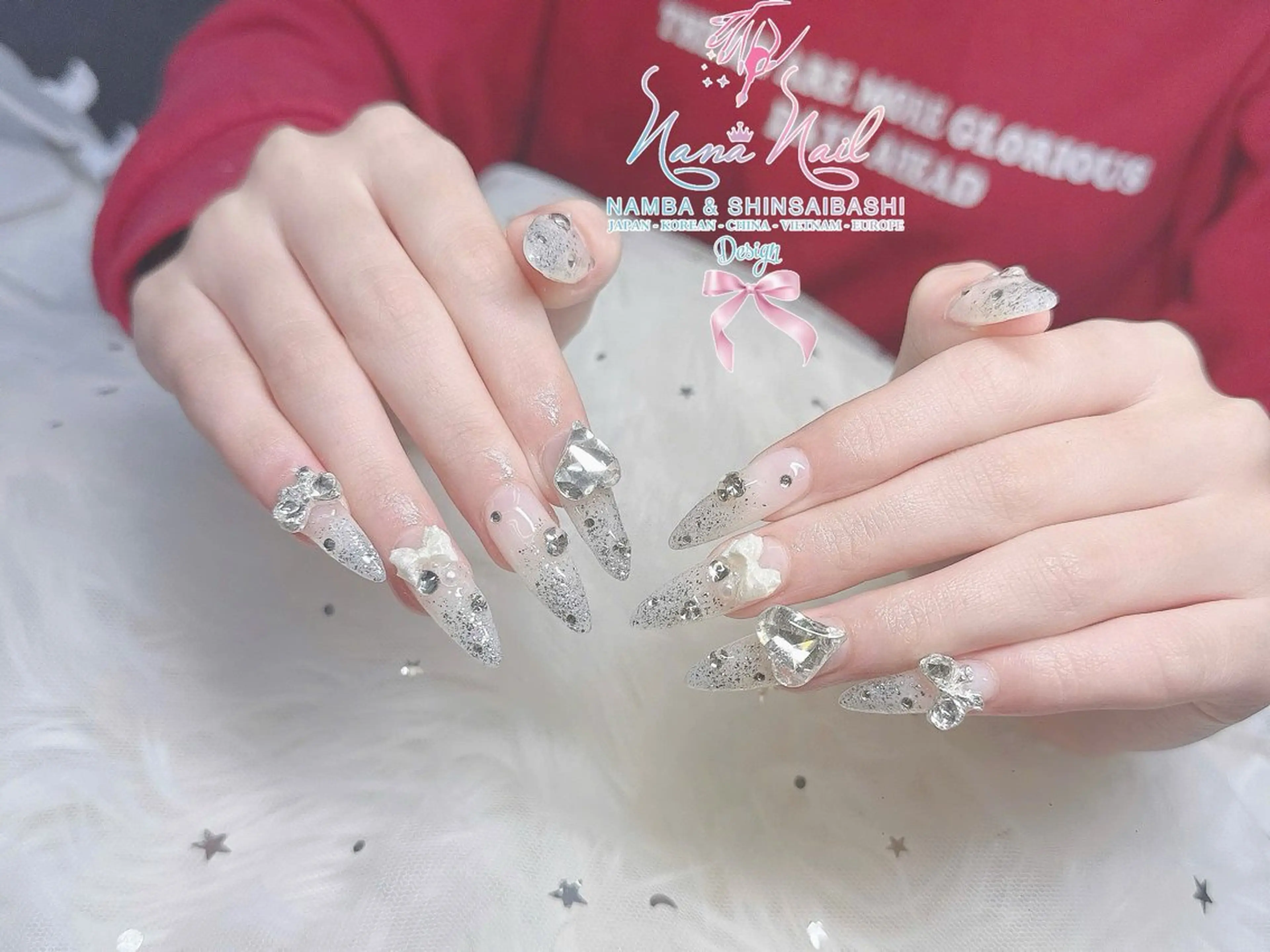 ネイル フットネイル ジェルネイル 持ち込み ネイルチップ ハンドネイル リナネイル 長堀橋店／東心斎橋店のネイルデザイン