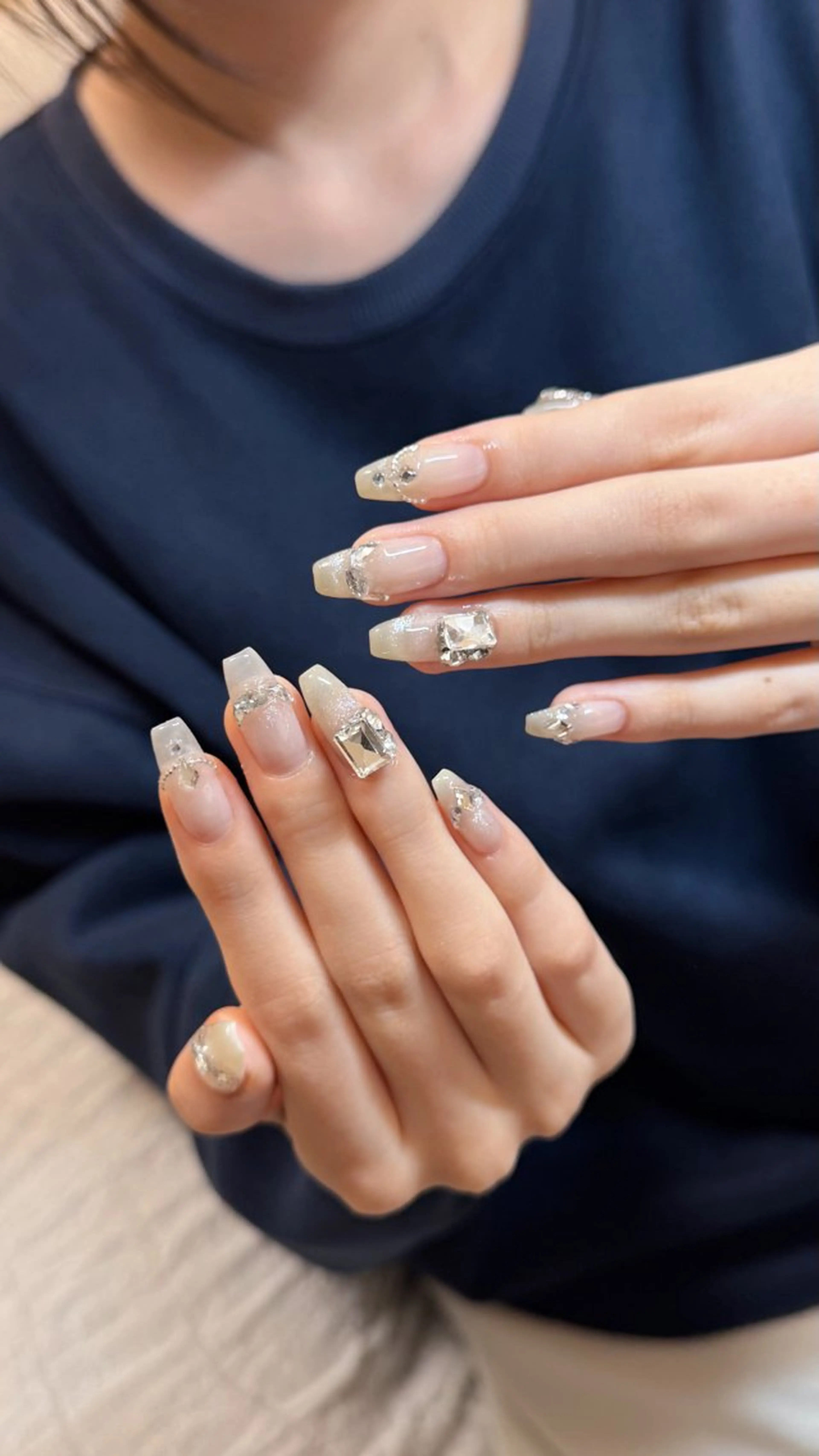 ネイル マグネットネイル ワンホンネイル nailsalon ChuColaのネイルデザイン