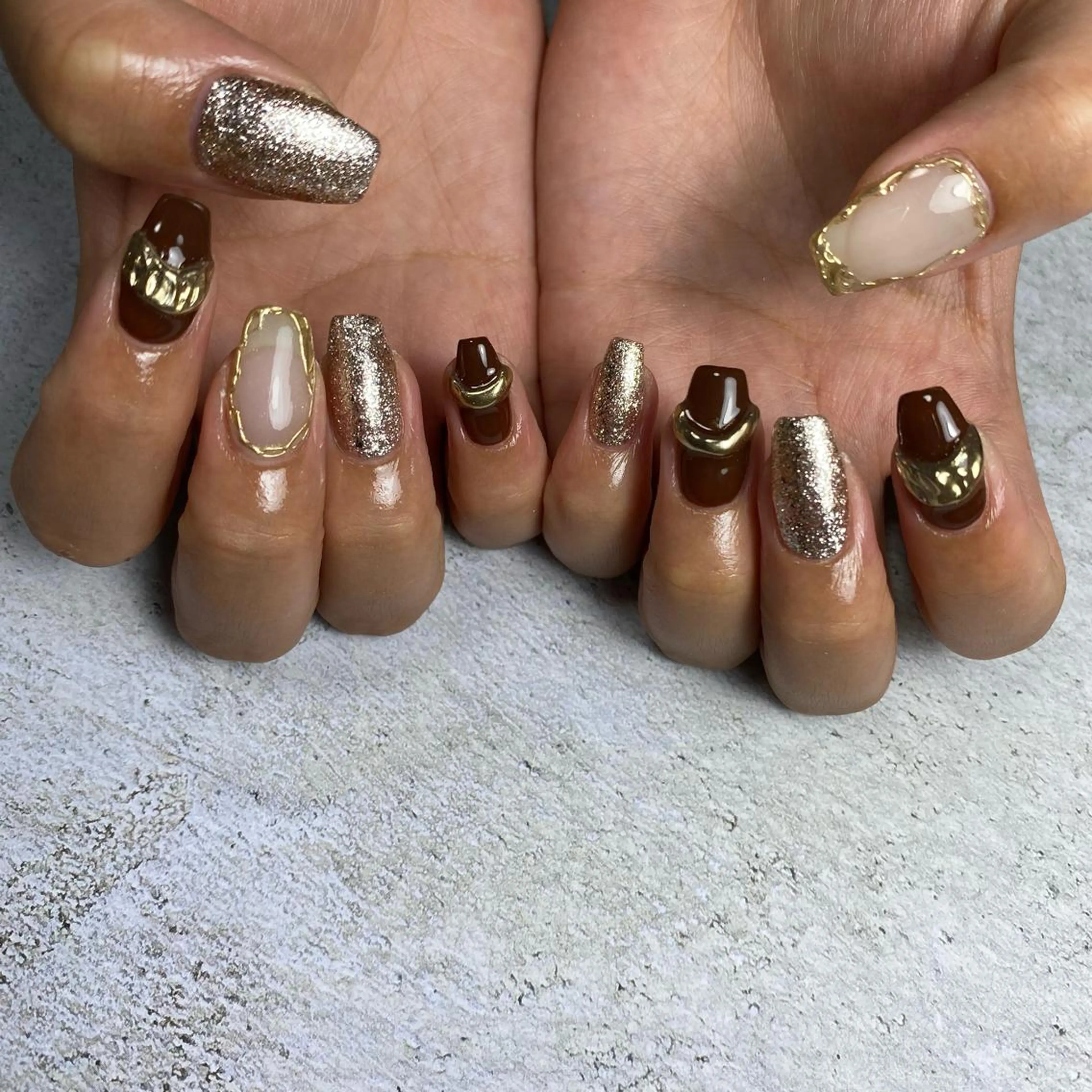 ネイル ハンドネイル Re:Smil所属・☺︎ NOZOMI☺︎のネイルデザイン