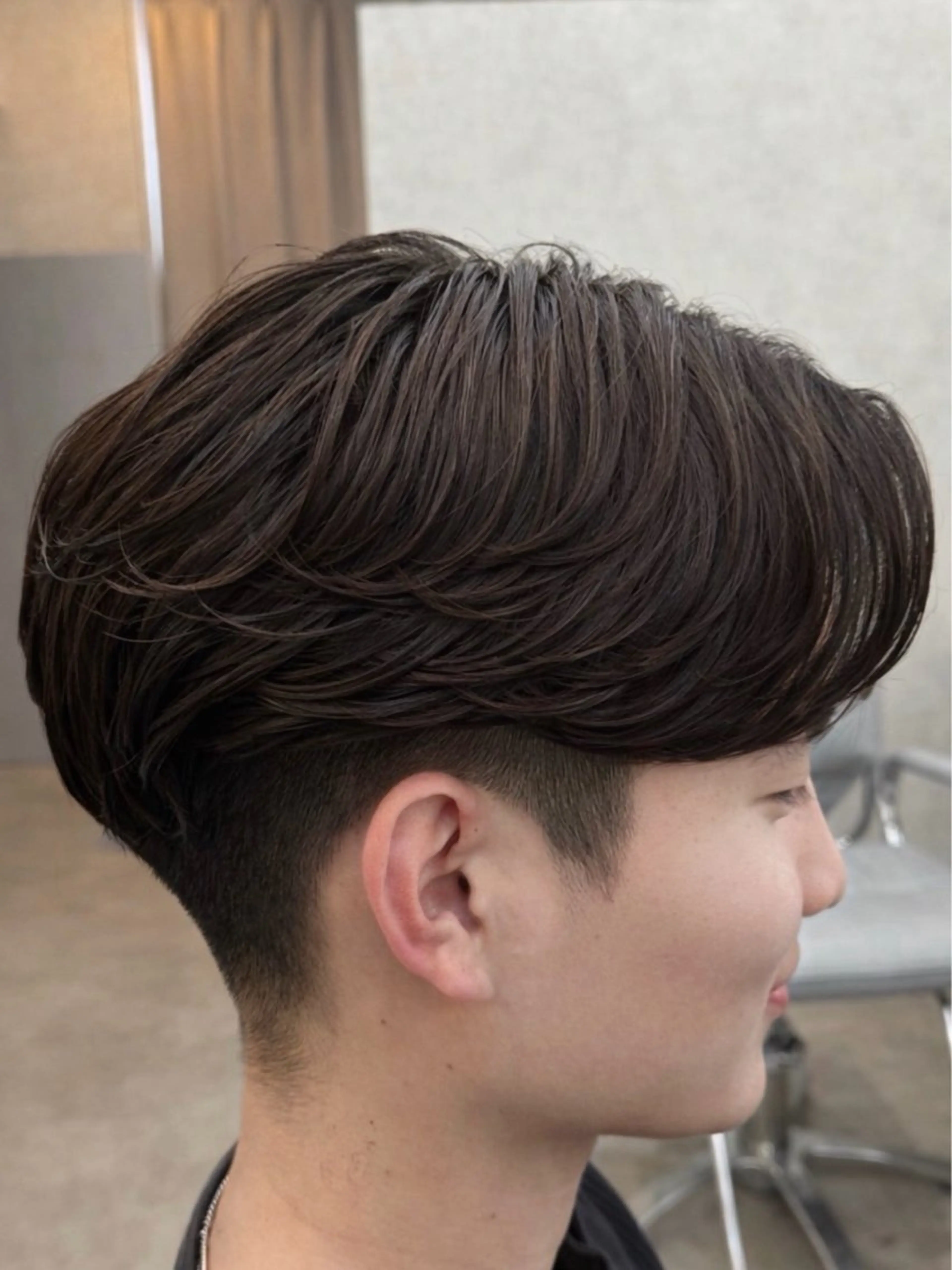 【🦋清潔感アップの好印象ヘアに🦋】メンズカット➕フェザーパーマの写真