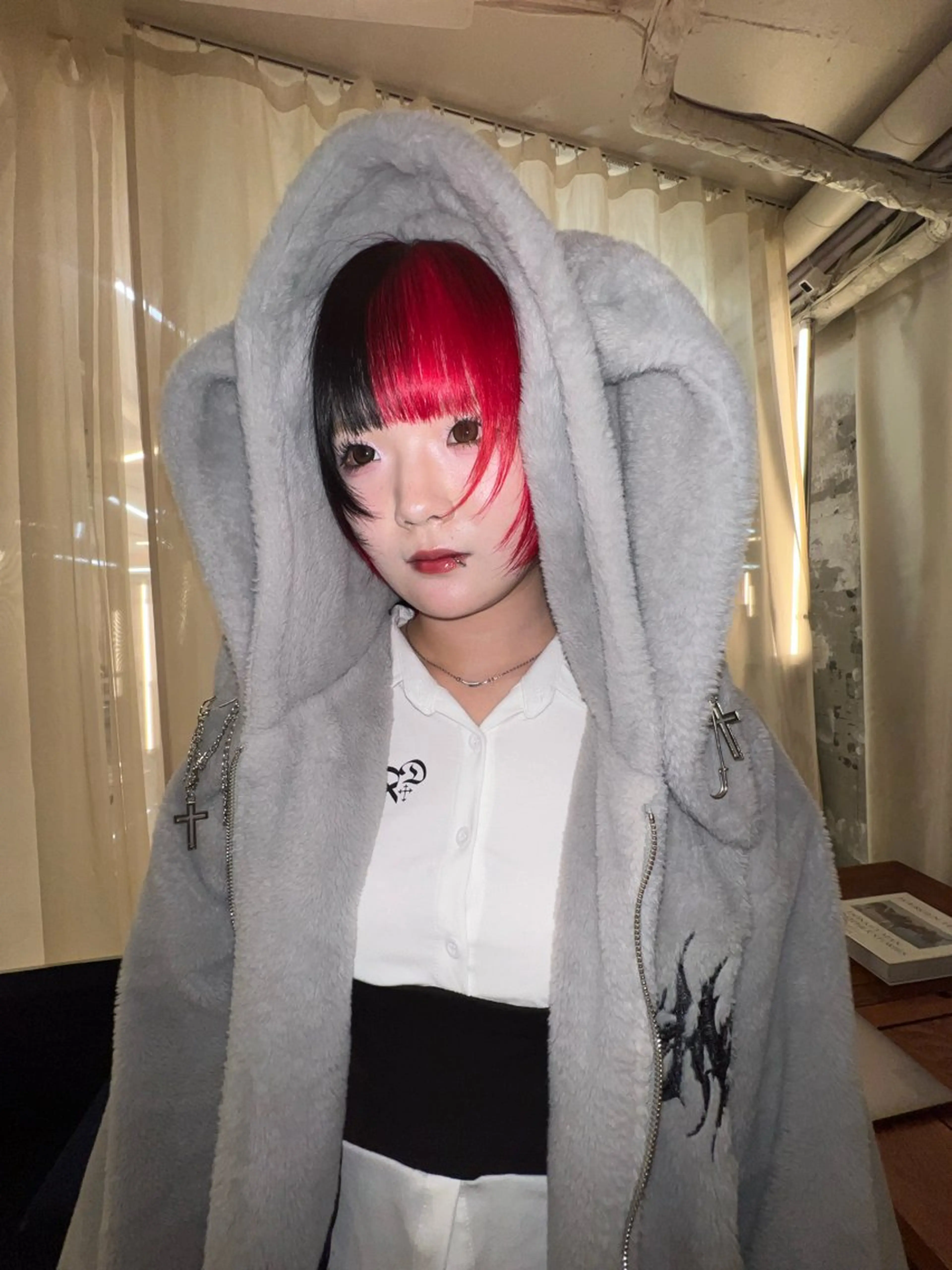 ミディアム カラー カット ヘアカラー haco＋所属・圧倒的デザイン力 店長🎨RENAのヘアスタイル