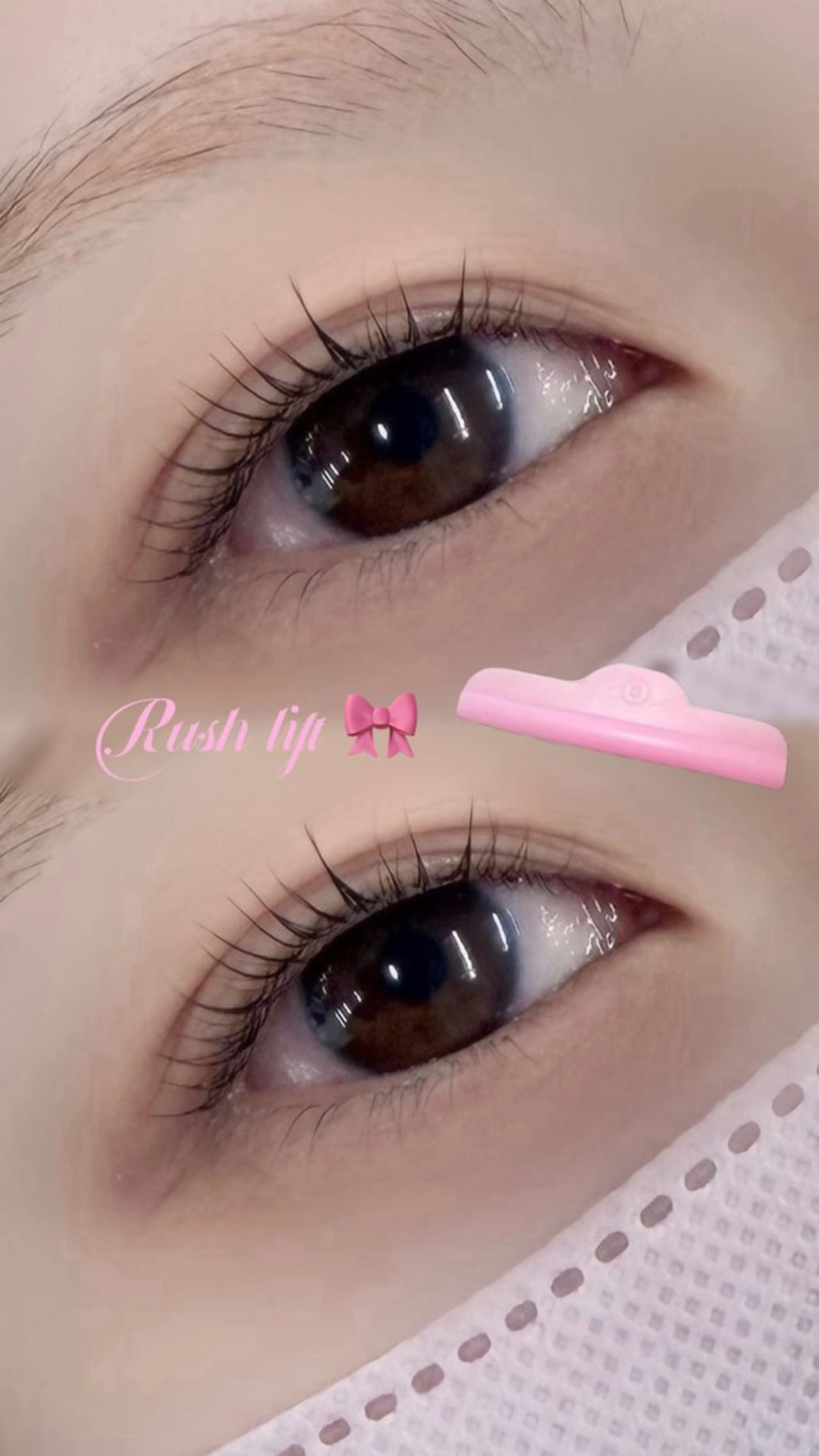 マツエク・マツパ マツパ B☆STAR kurumi束感🎀のマツエク・マツパデザイン