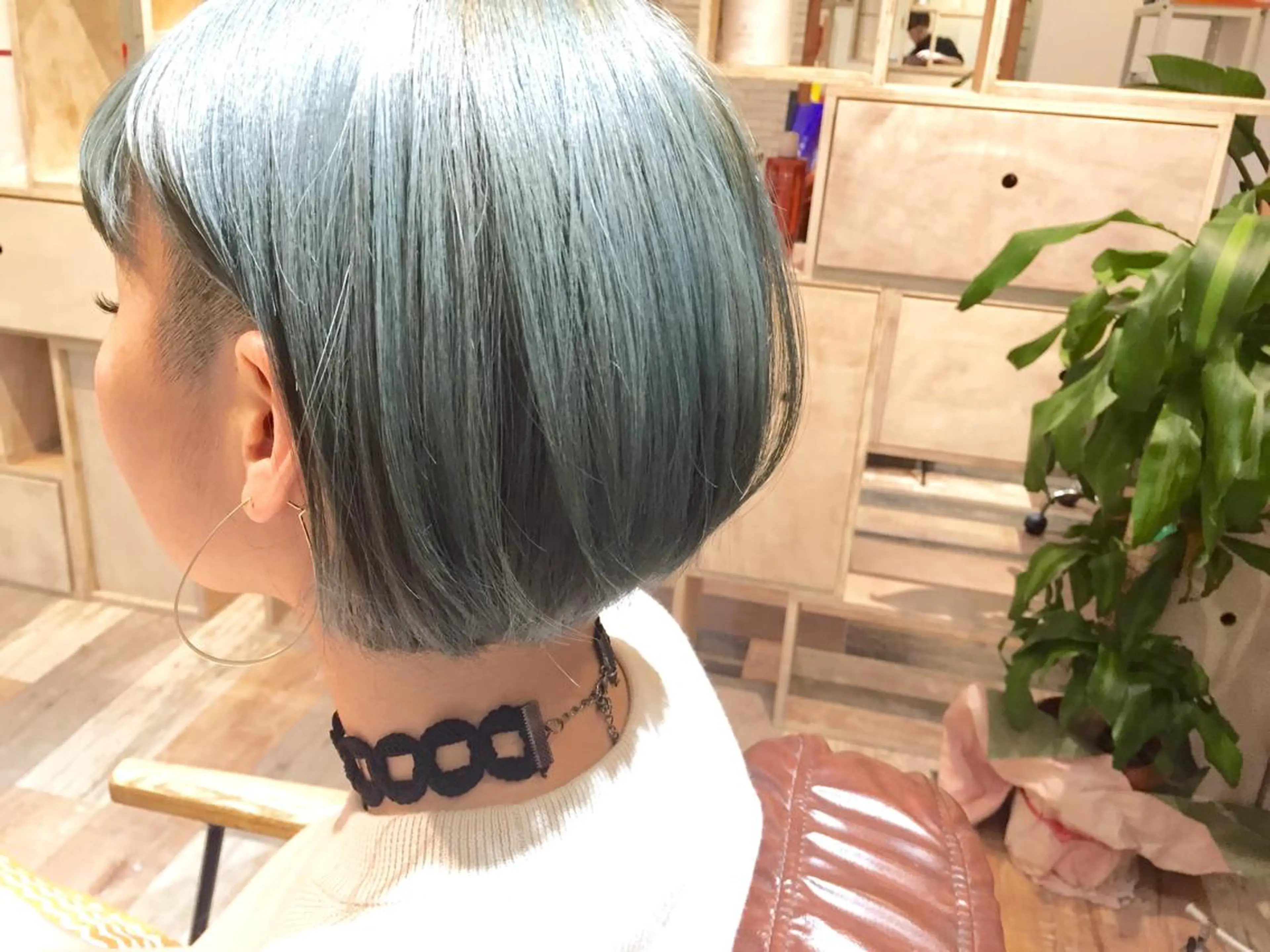 ショート カラー ハイトーン×髪質改善 KENTAのヘアスタイル