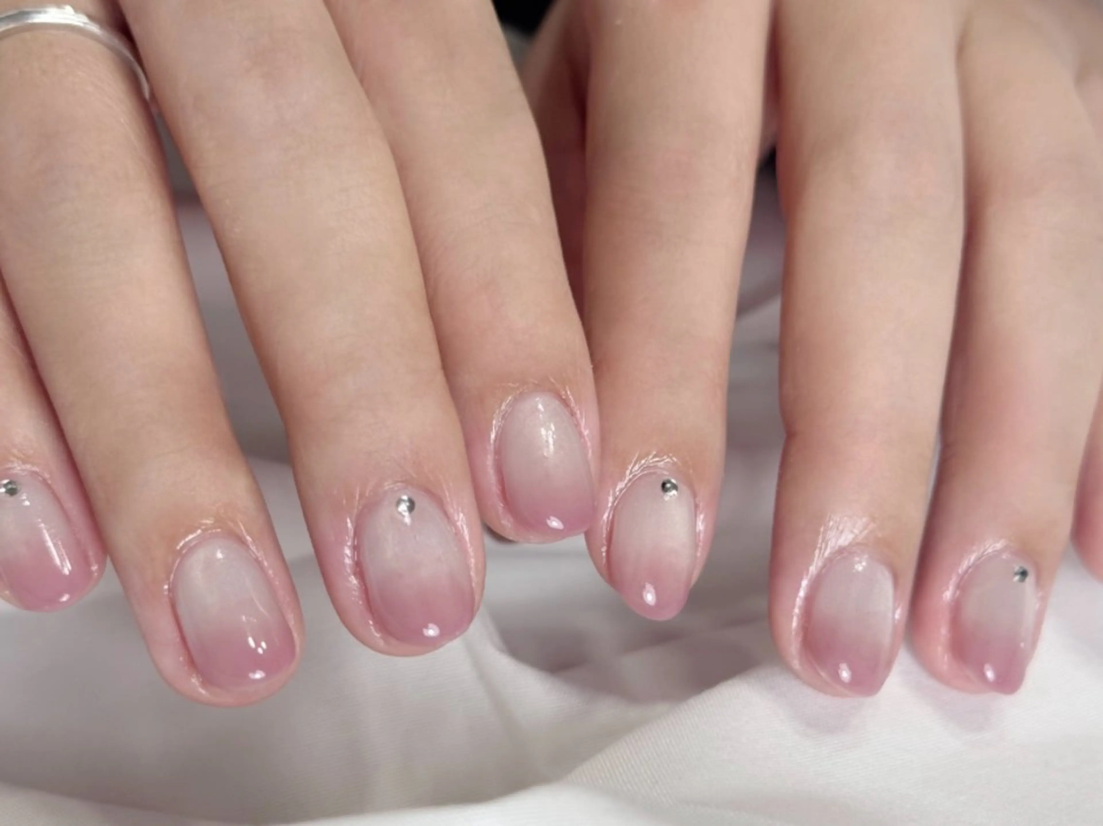 グラデーションネイルの写真