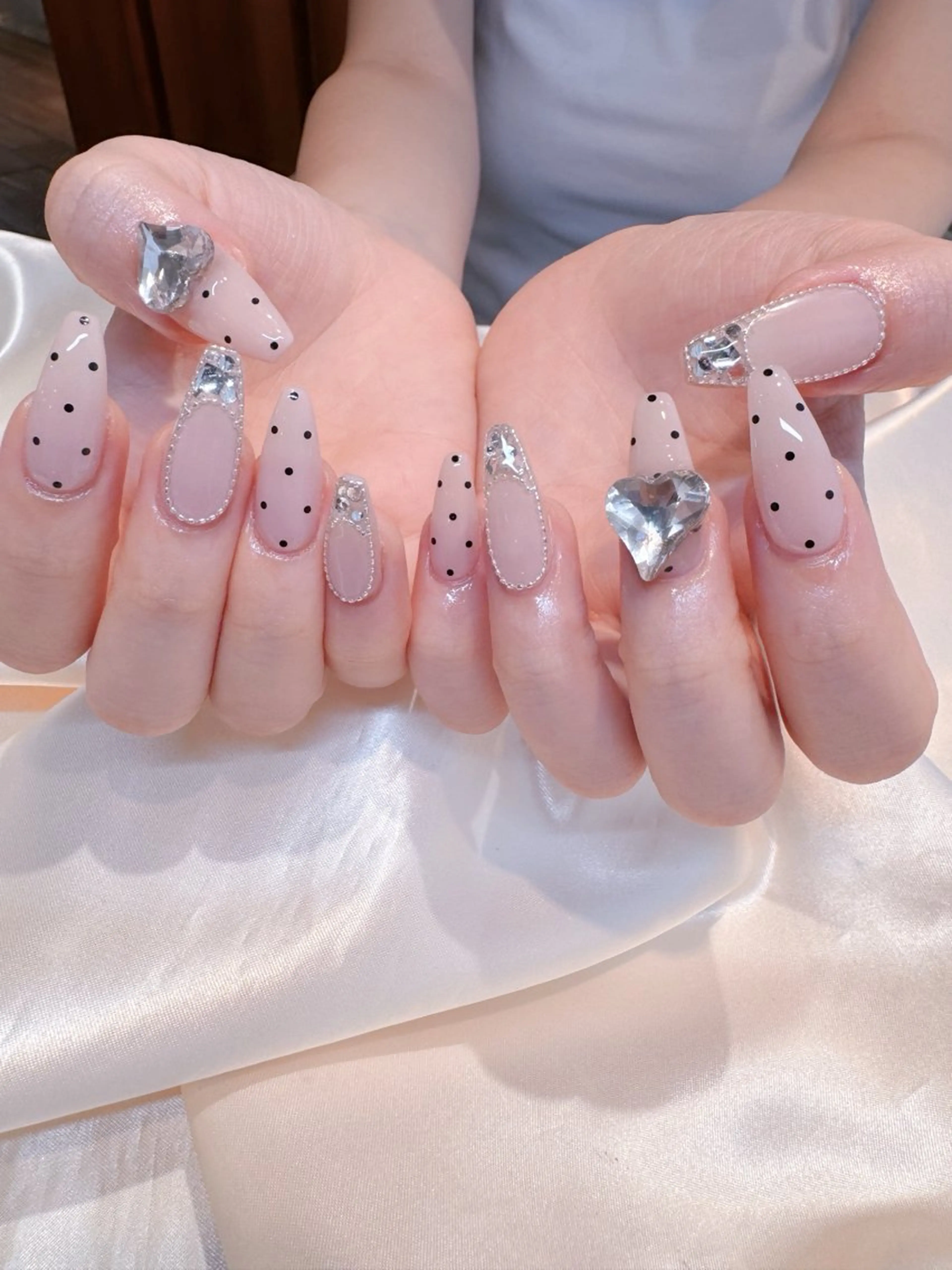 ネイル ハンドネイル 𝐘𝐔𝐊𝐈 💖のネイルデザイン