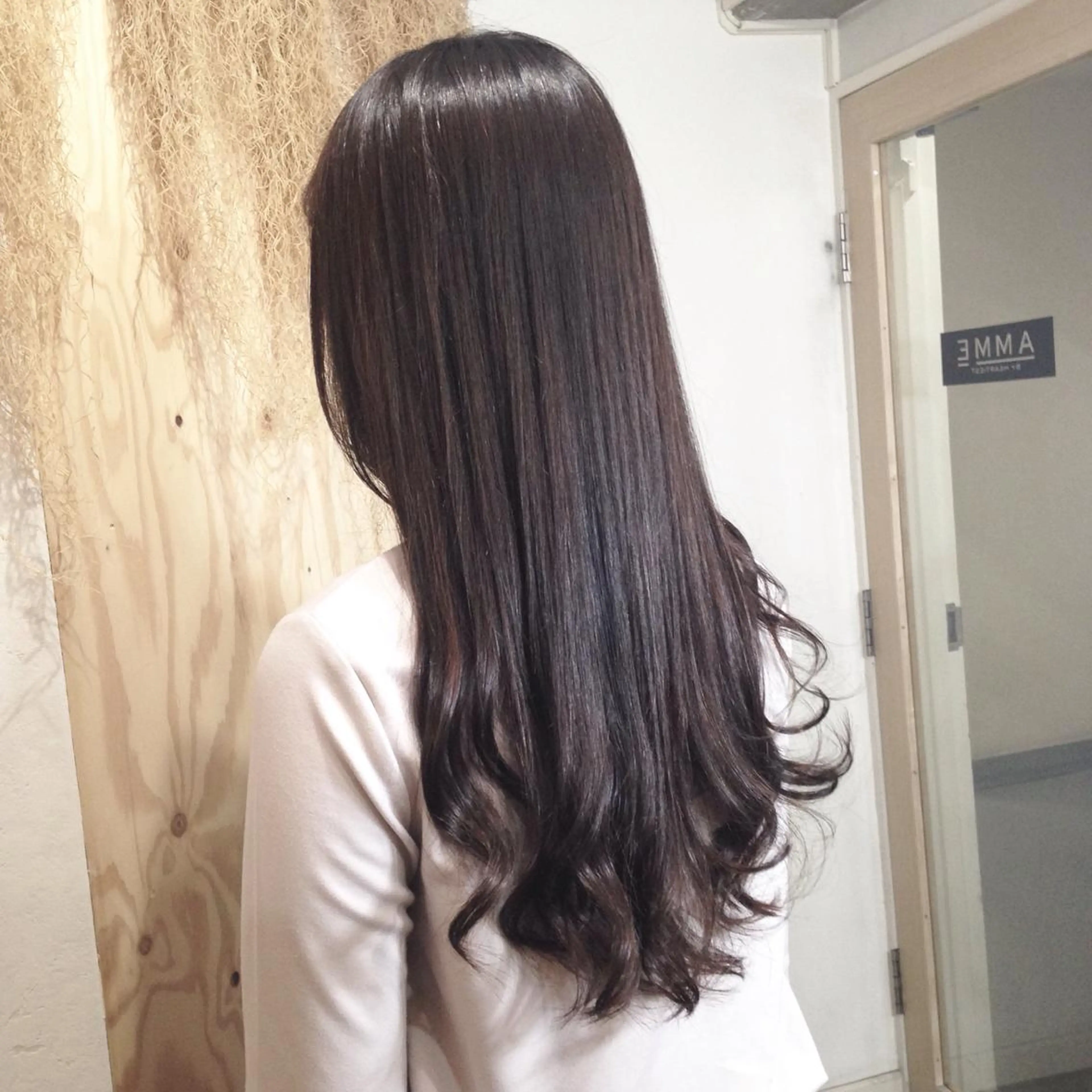 ロング カラー アッシュ アッシュグレー アッシュグレージュ グレージュ 💎髪質改善💎 デザイナーshinのヘアスタイル