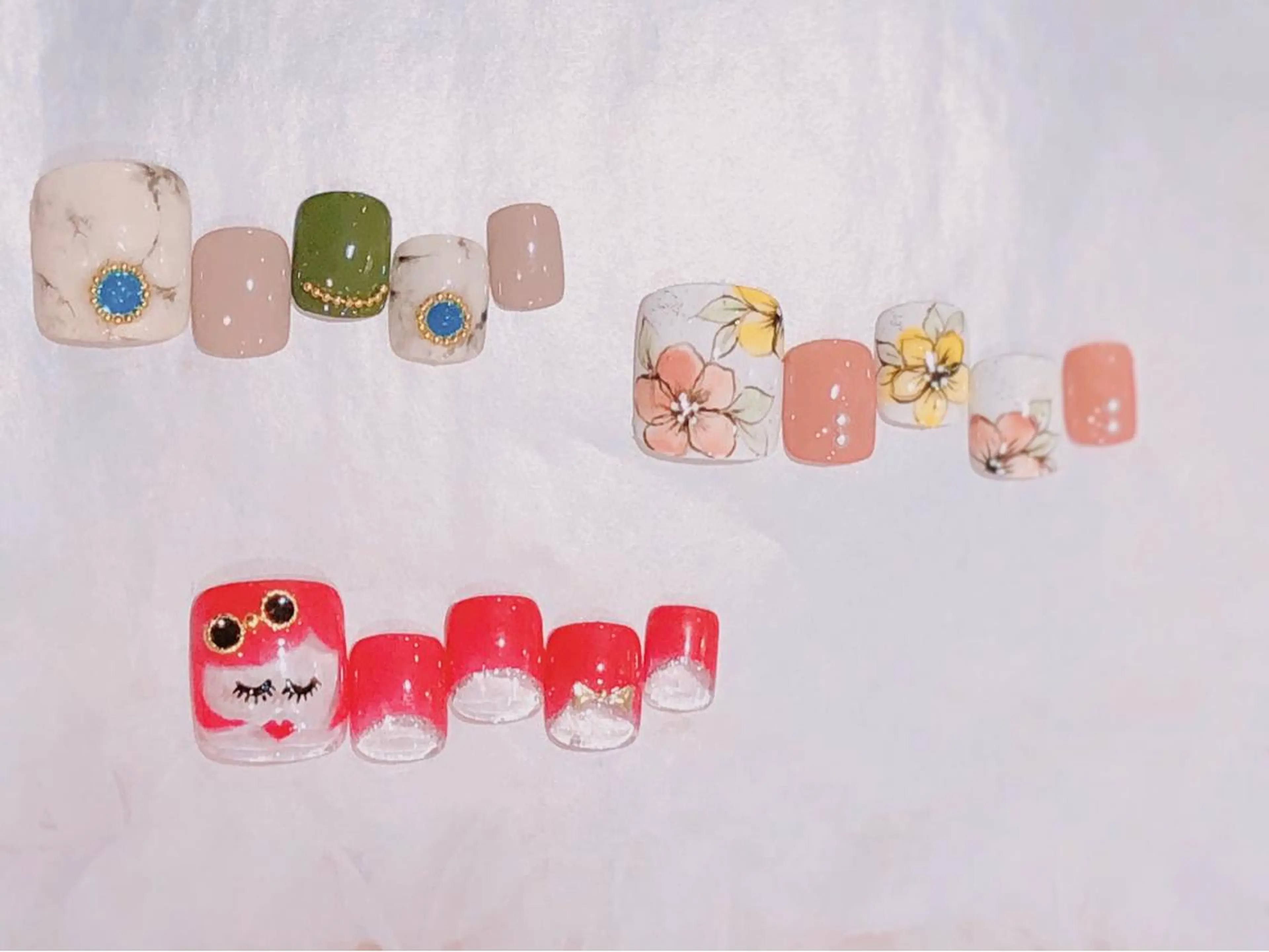 ネイル フットネイル CITRON NAIL💅練習生のネイルデザイン