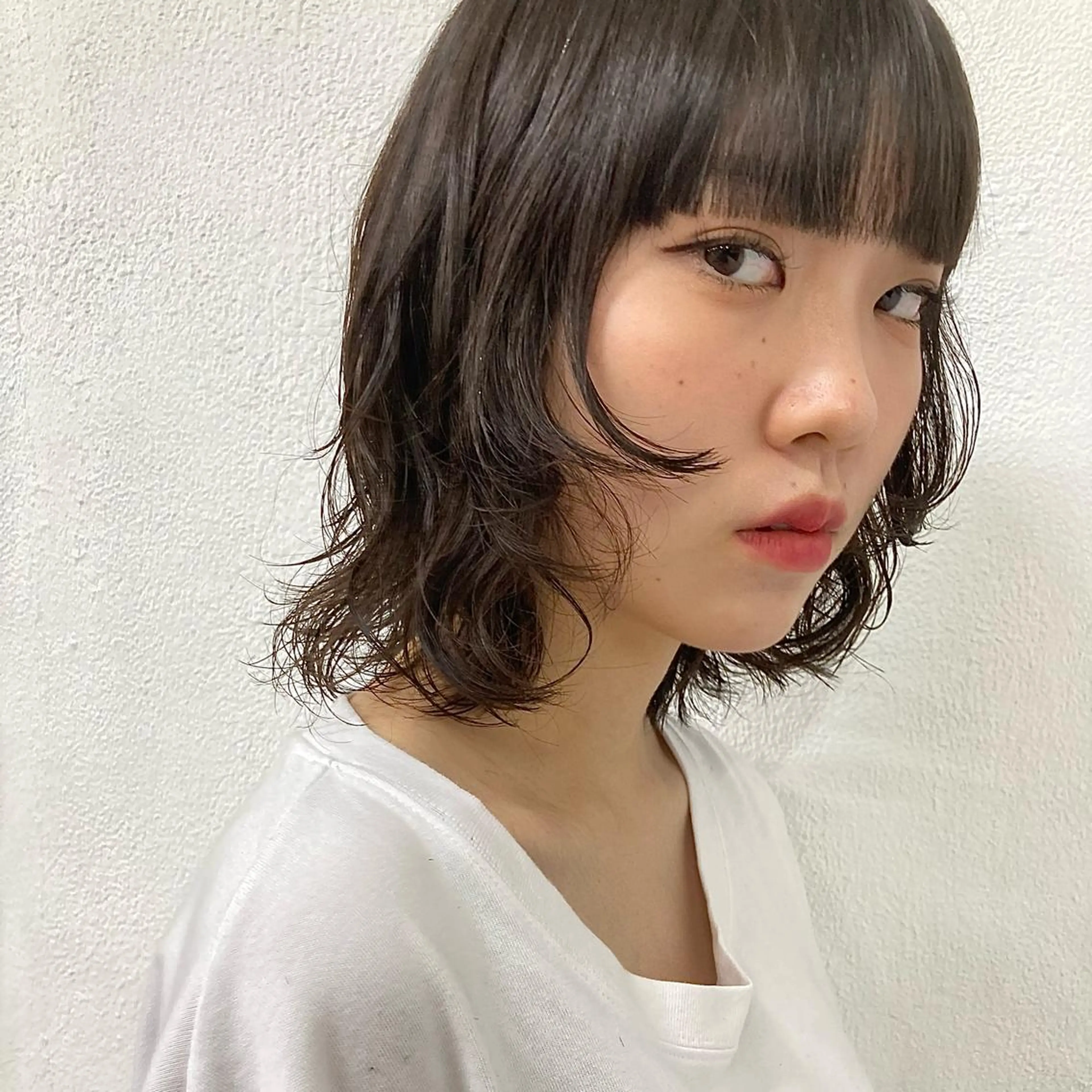 ショート パーマ ウルフレイヤー エクステ/kokiのヘアスタイル