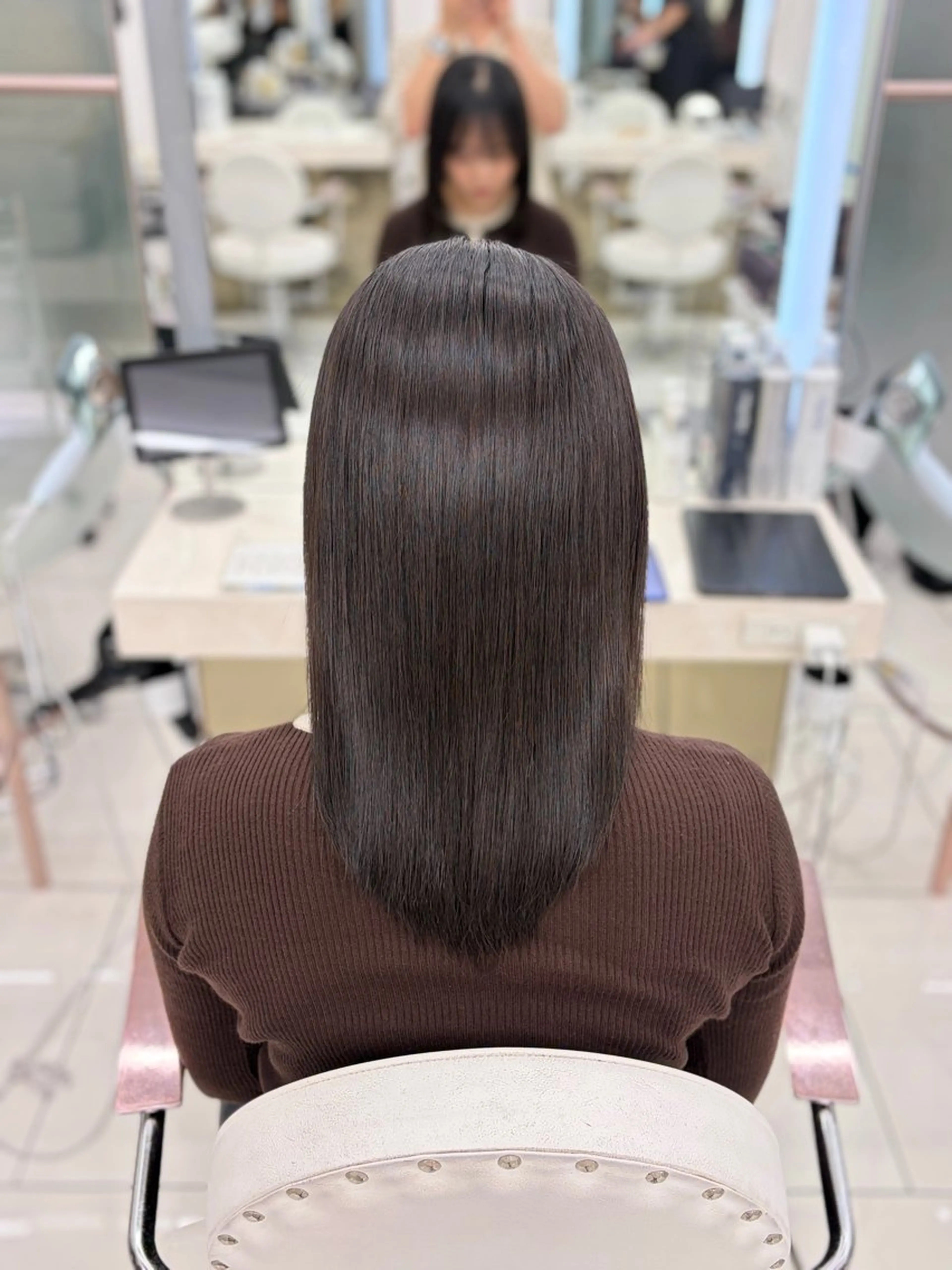 ロング トリートメント 🤍透け感/艶カラー hayato🤍のヘアスタイル