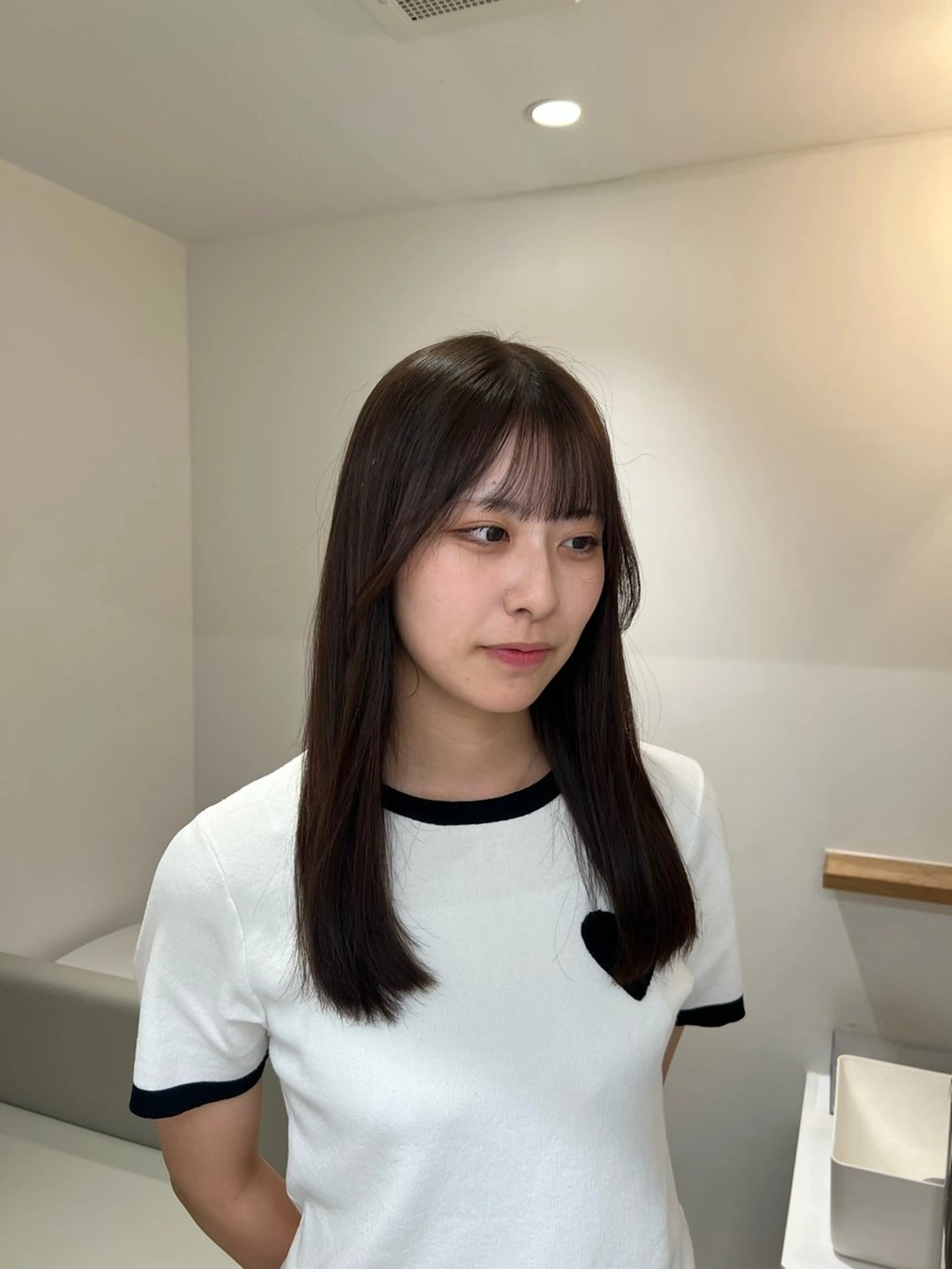 ロング ヘアカラー トリートメント うるぷる髪 🤍 Naanoのヘアスタイル