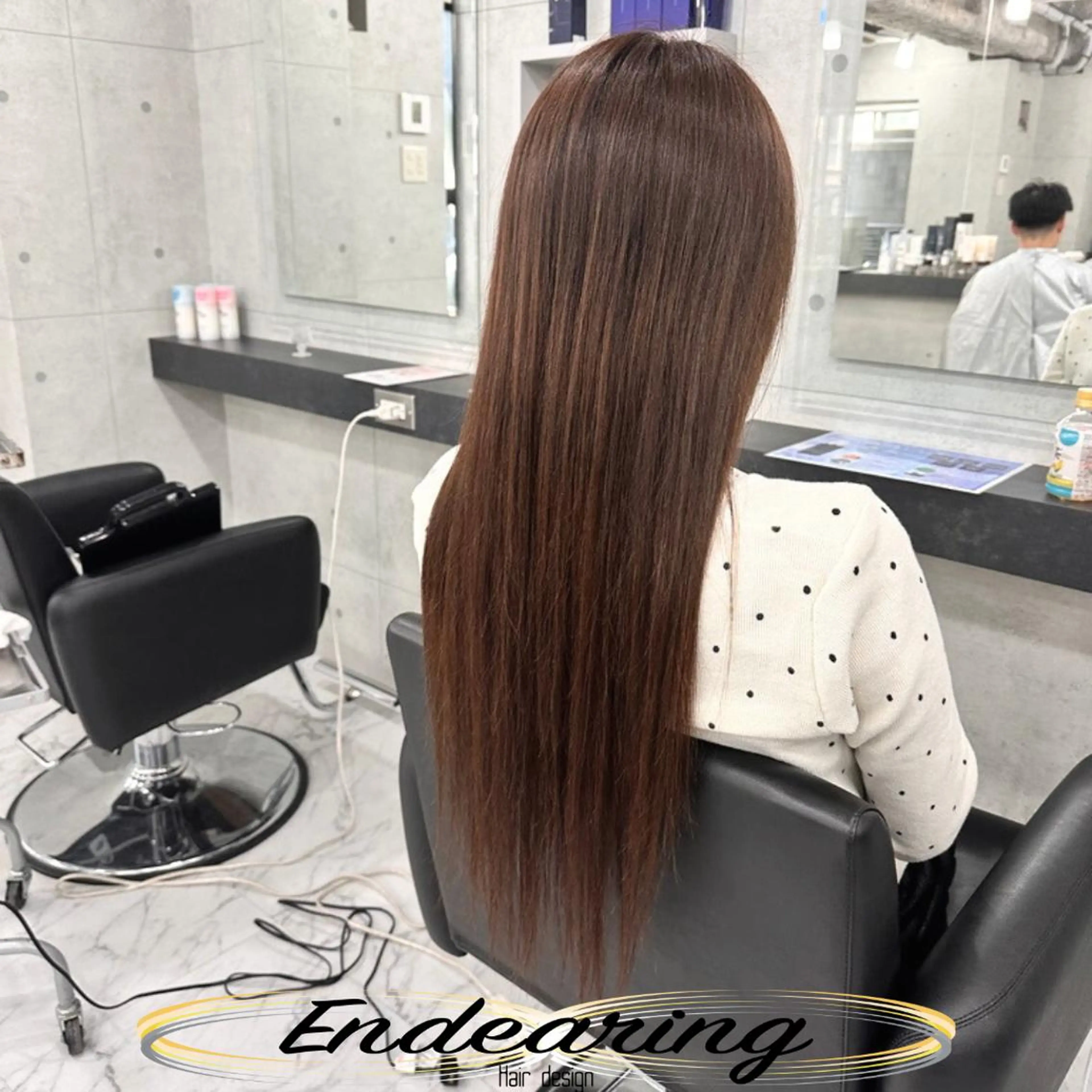 カラー ブラウンカラー 透明感カラー グレージュ カット ヘアカラー Endearing 銀座/レイヤーカットのヘアスタイル