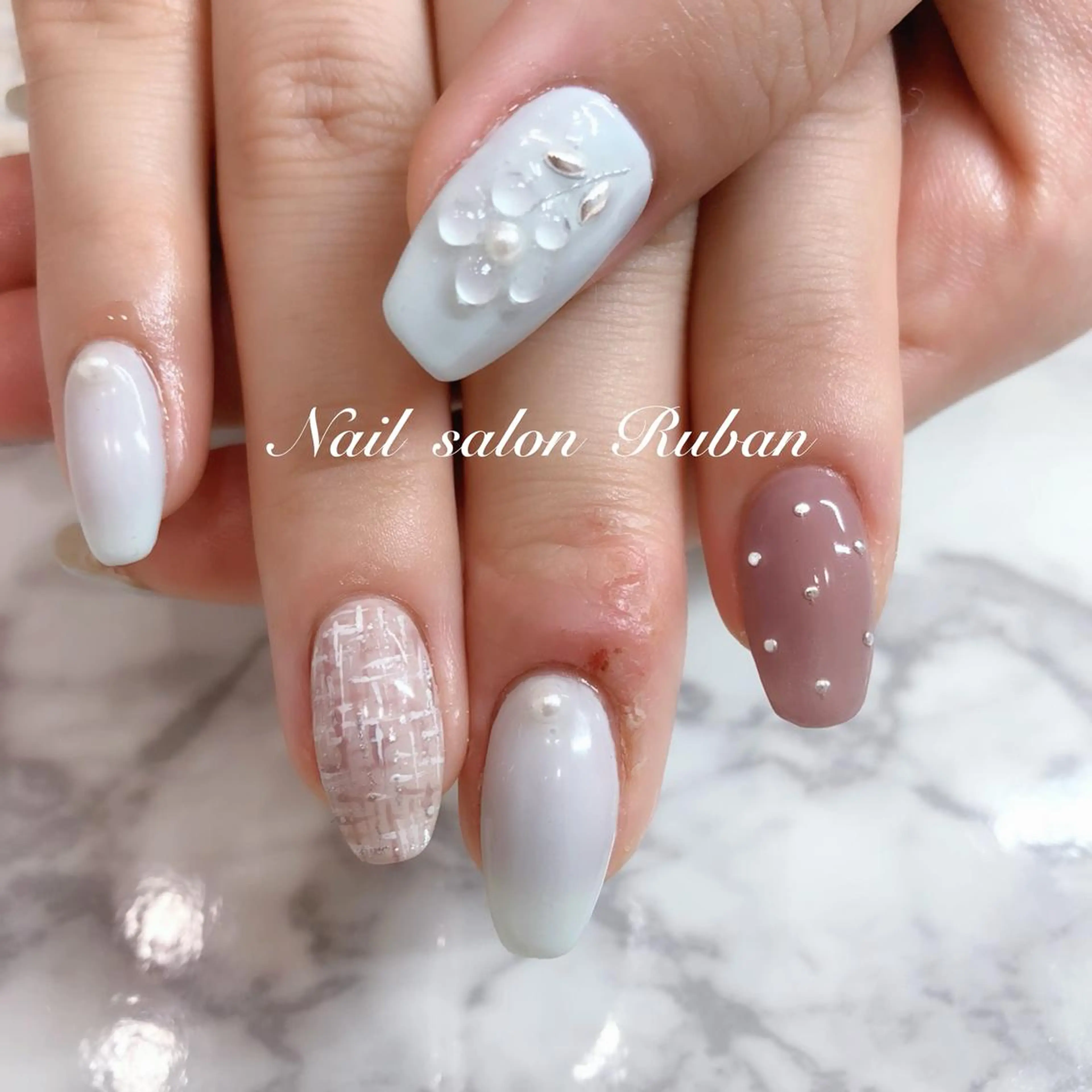ネイル Nail salon Rubanのネイルデザイン