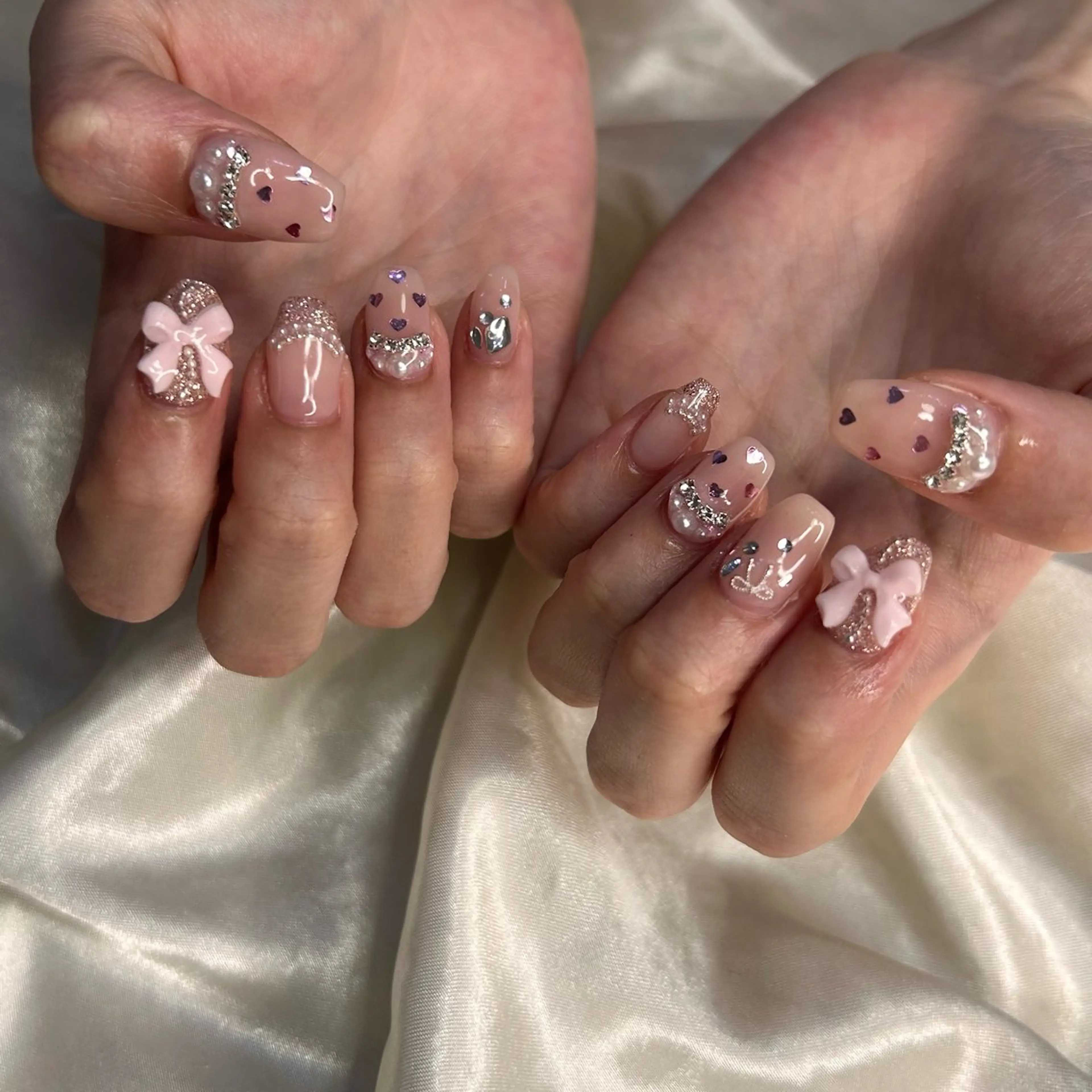 ネイル ハンドネイル 西岡 杏のネイルデザイン