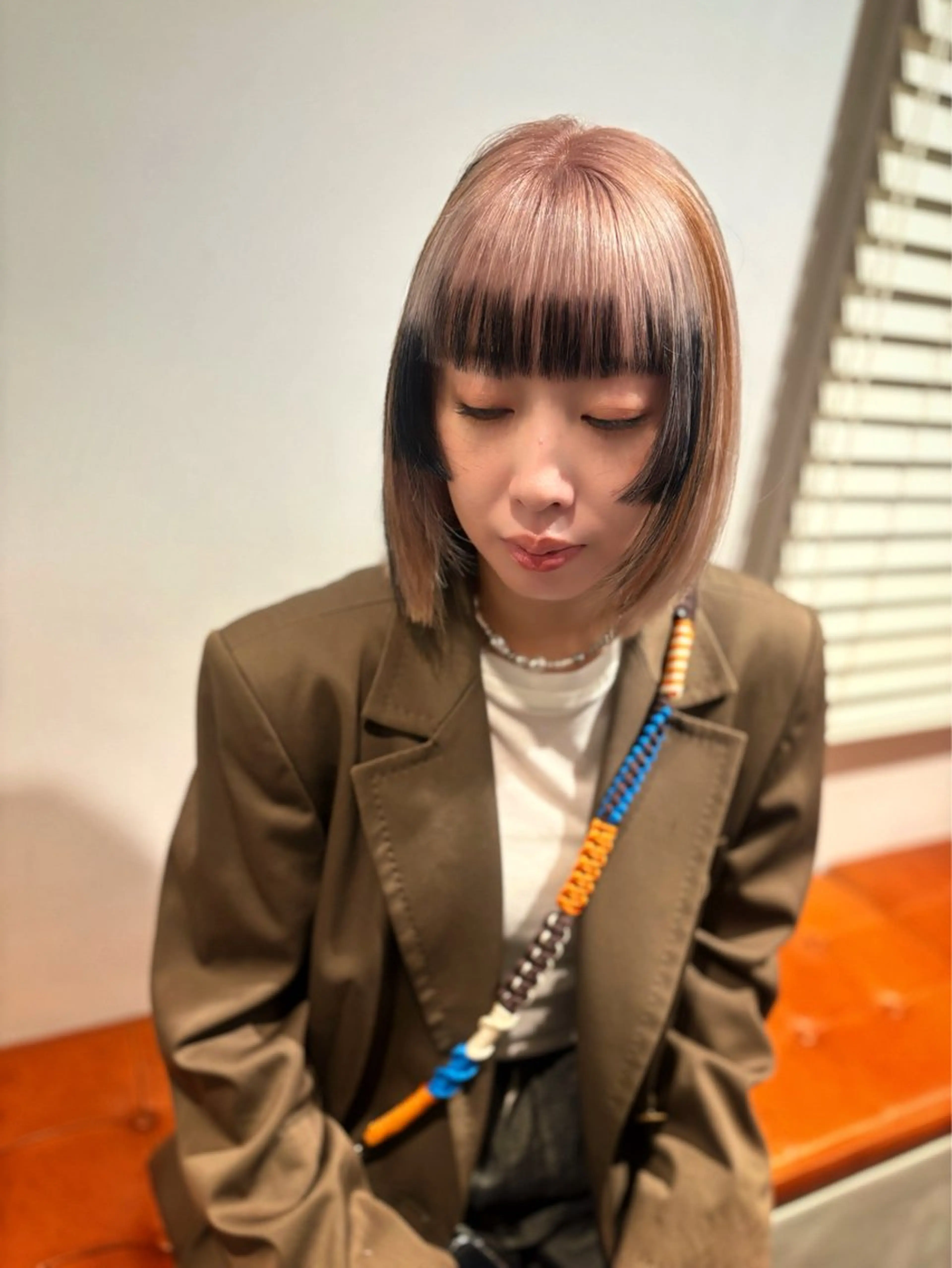 ミディアム カラー ヘアカラー トリートメント 優作 〜圧倒的信頼〜のヘアスタイル