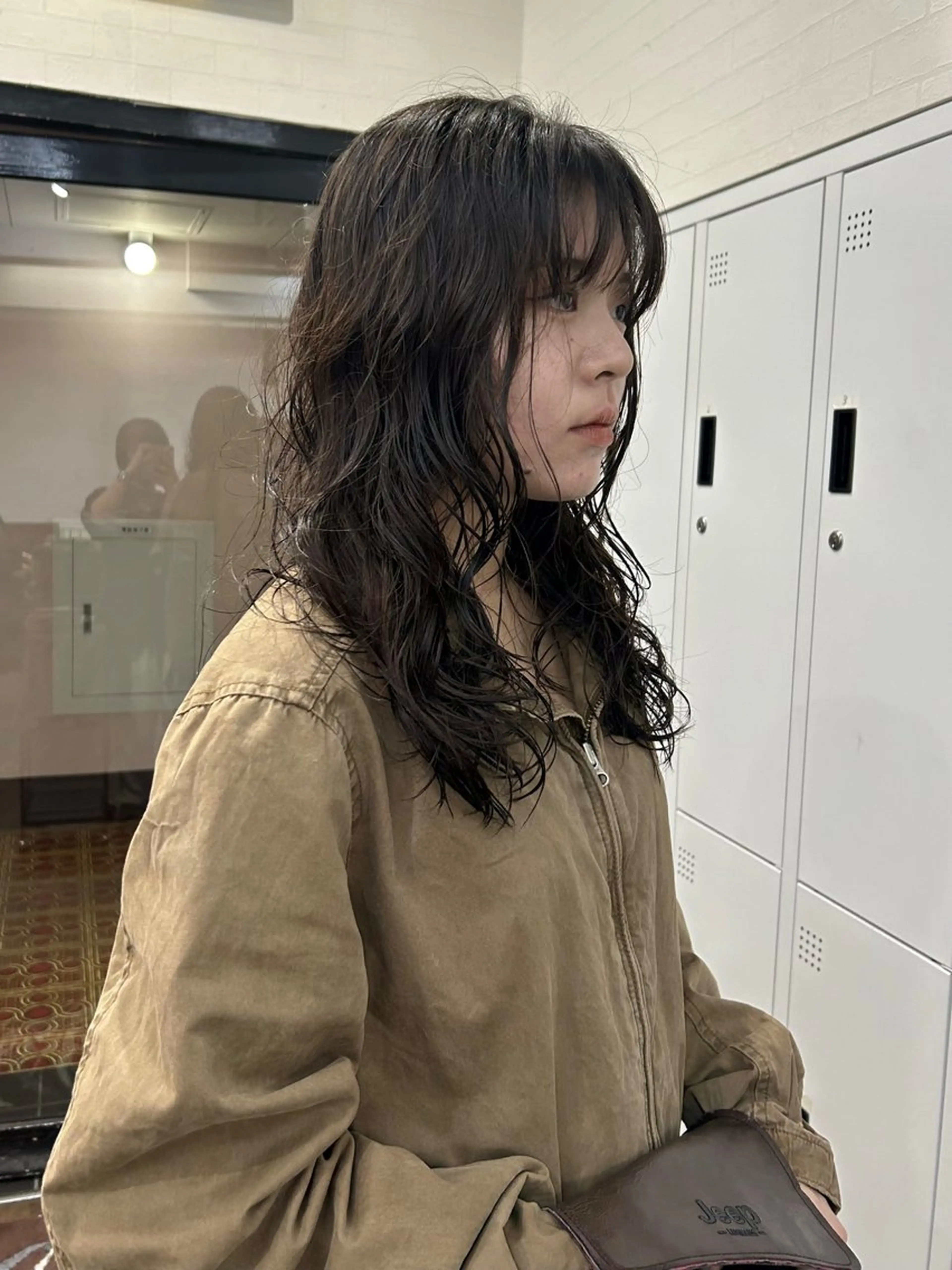 ミディアム パーマ カット パーマ トリートメント Yui. レイヤー/パーマのヘアスタイル