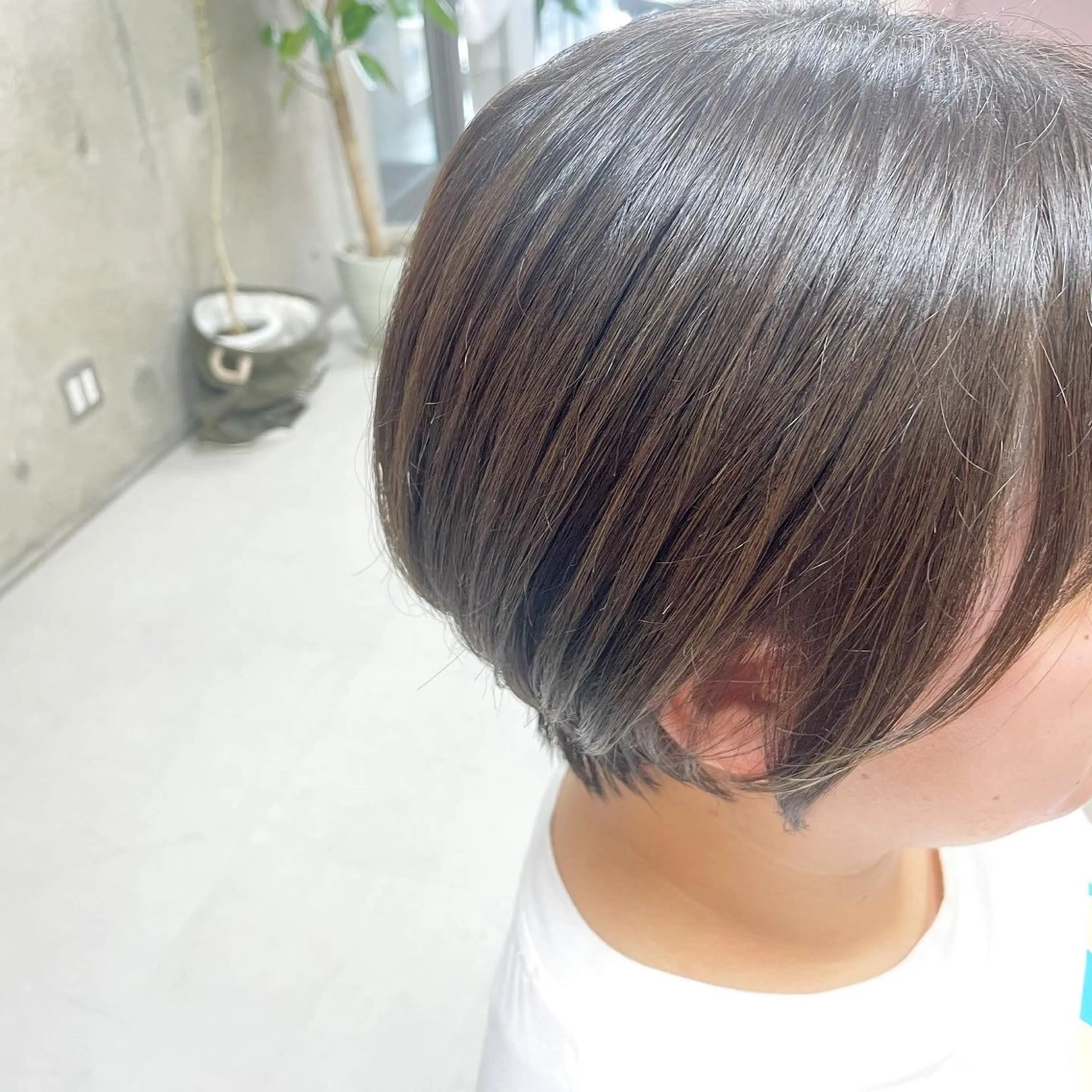 ショート カラー カット ヘアカラー ヘッドスパ 坂本 沙也加のヘアスタイル