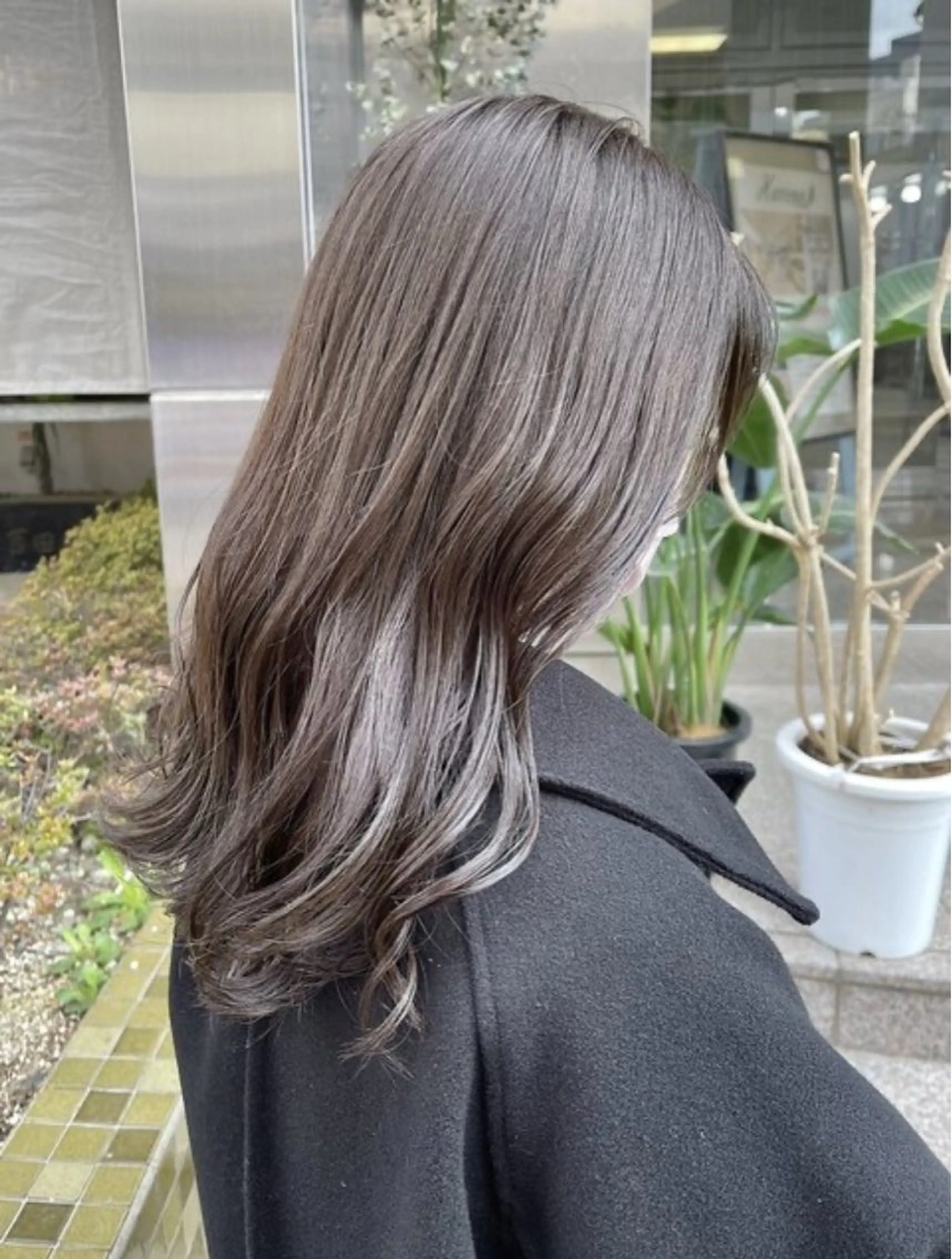 セミロング 髪質改善カラー 🏖️クウト🏖️のヘアスタイル