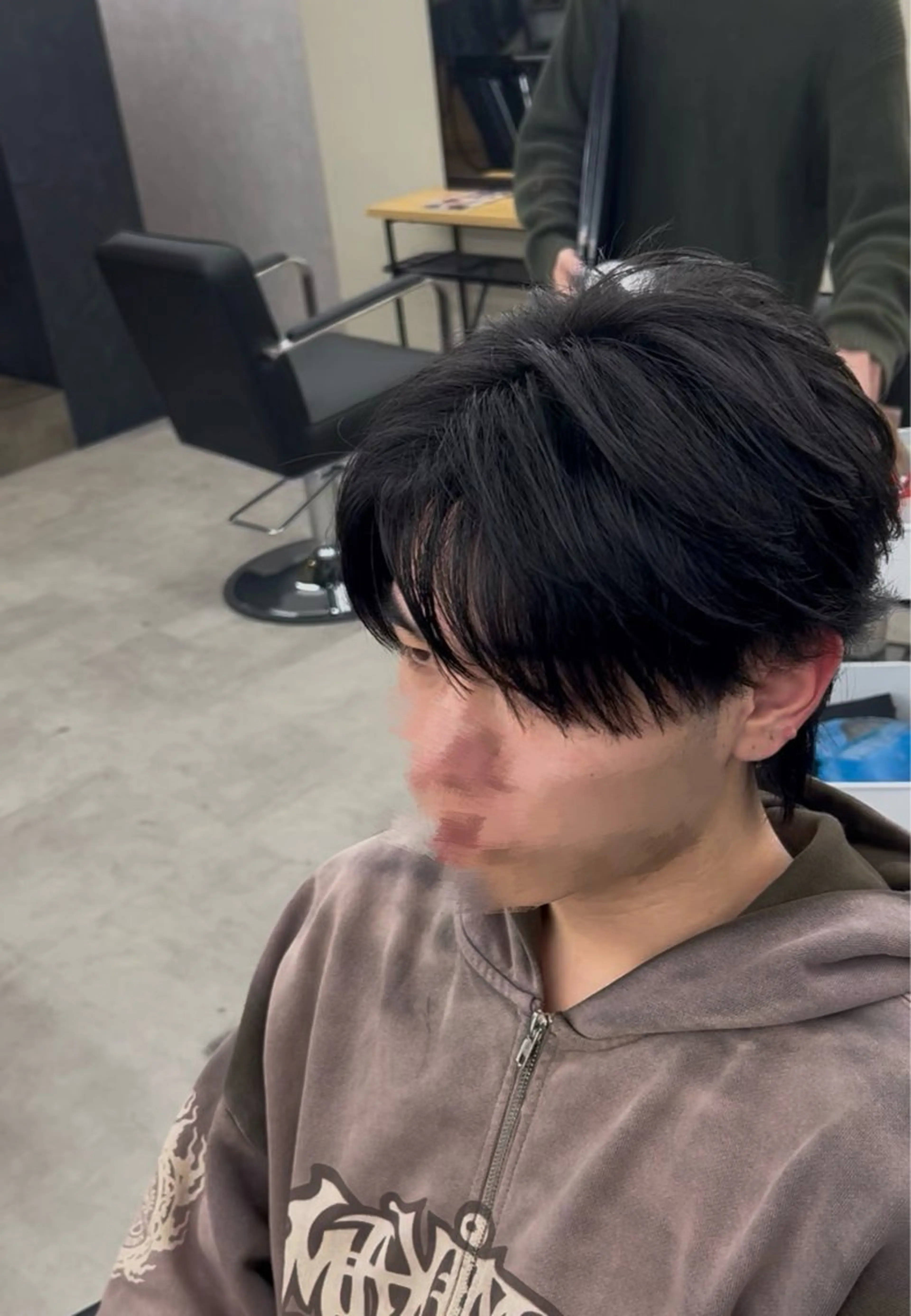 ショート カラー パーマ メンズ キッズ カット パーマ 【メンズ特化】 りょうま🔥のヘアスタイル