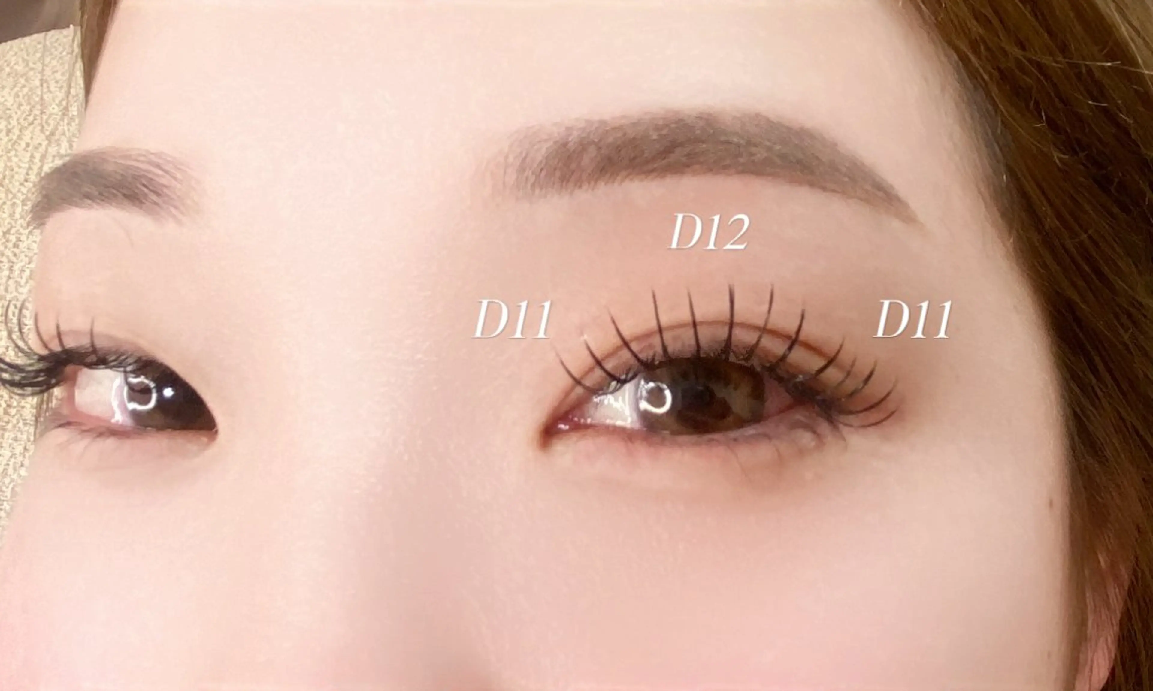 マツエク・マツパ フラットラッシュ 新越谷eyelash Sayaのマツエク・マツパデザイン