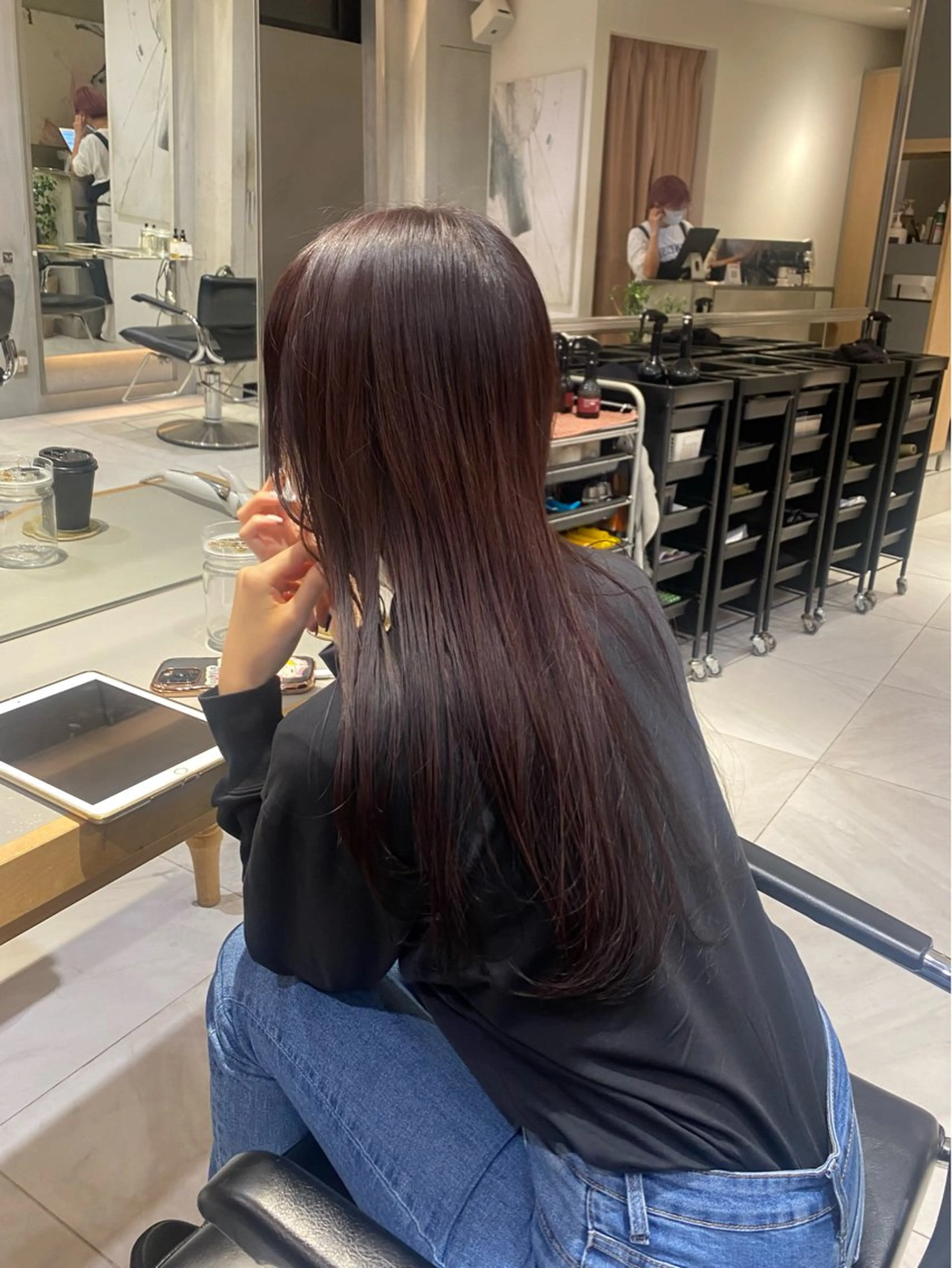 ロング カラー ショートカット 🦎Raitoのヘアスタイル