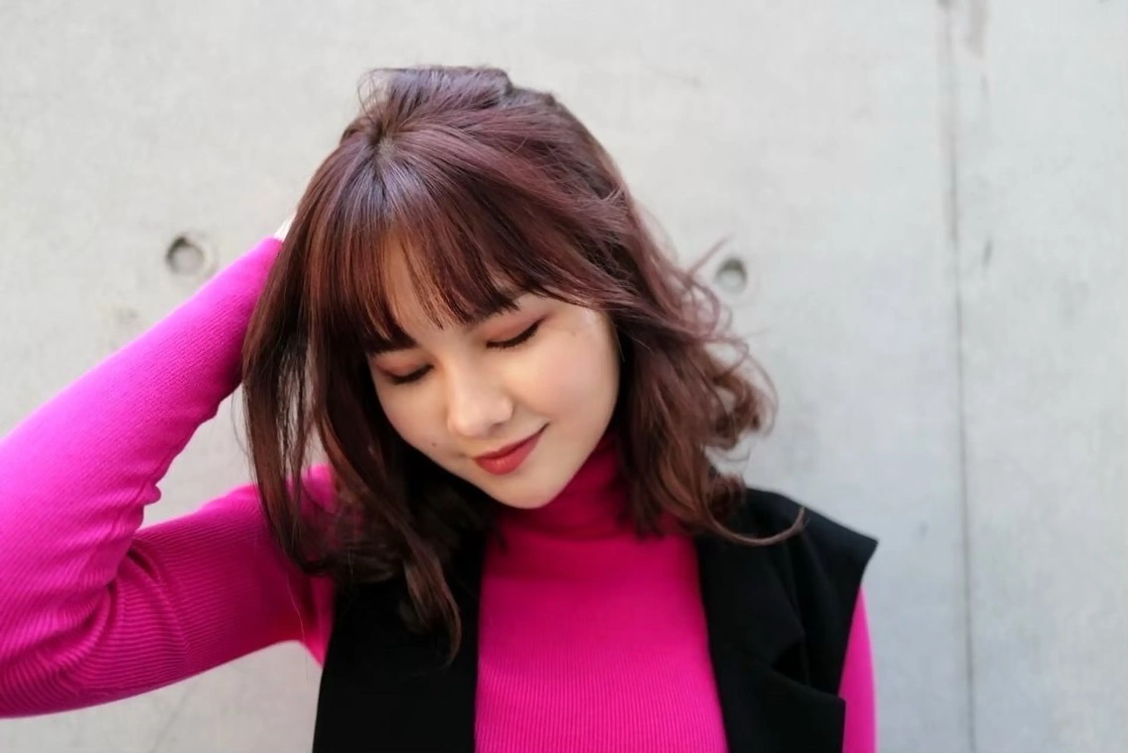 【アレンヘアーこだわりクーポン✨】メゾン顔周りストレート➕小顔カット➕超音波アイロンITEトリートメントの写真